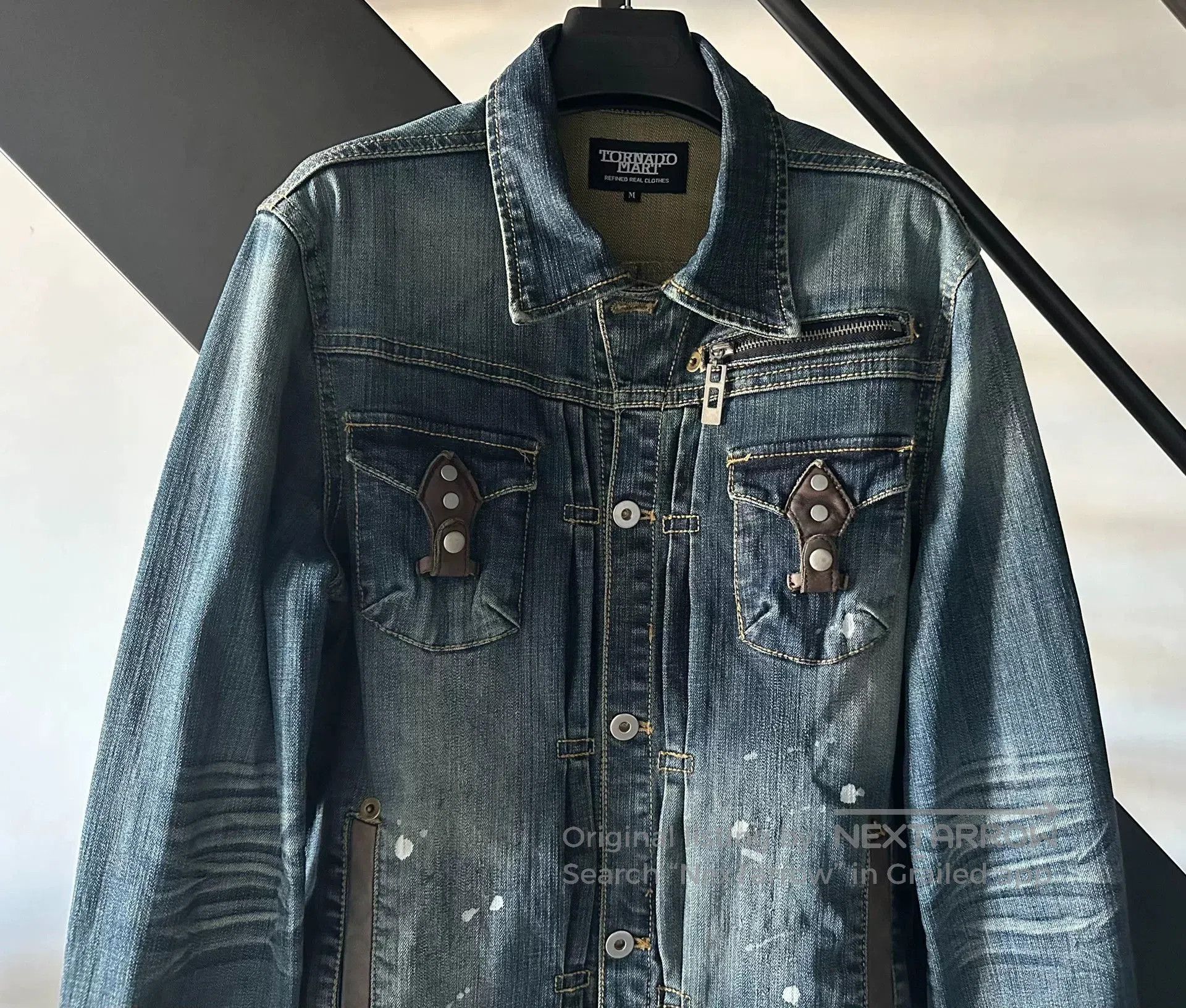 Tornado Mart Tornado Mart 90s Bondage Denim Jacket. Size US M / EU 48-50 / 2 - 3 Thumbnail