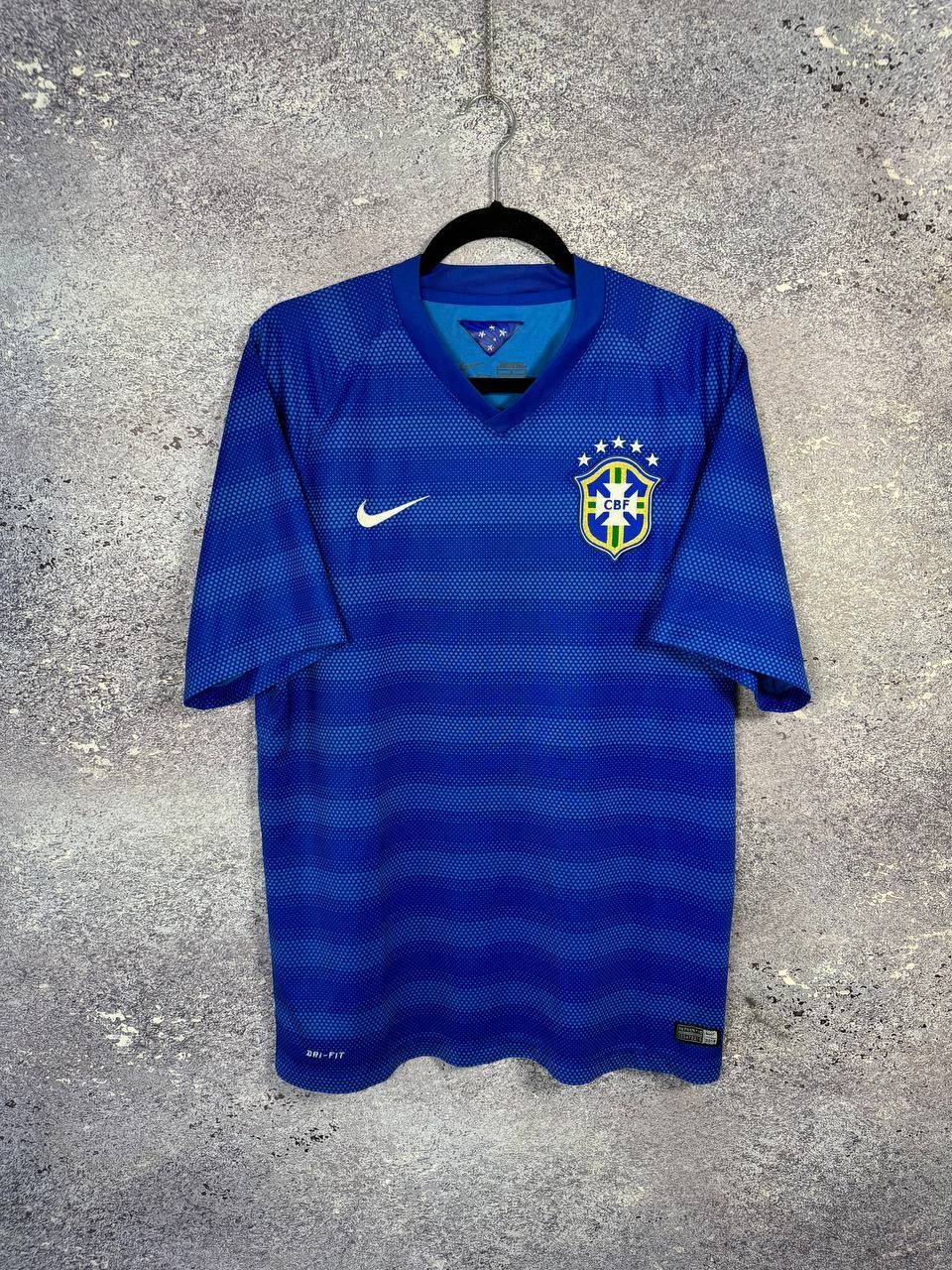 Nike Vintage Brazil National Team 2014 Nike Soccer Jersey Size US L / EU 52-54 / 3 - 1 Thumbnail