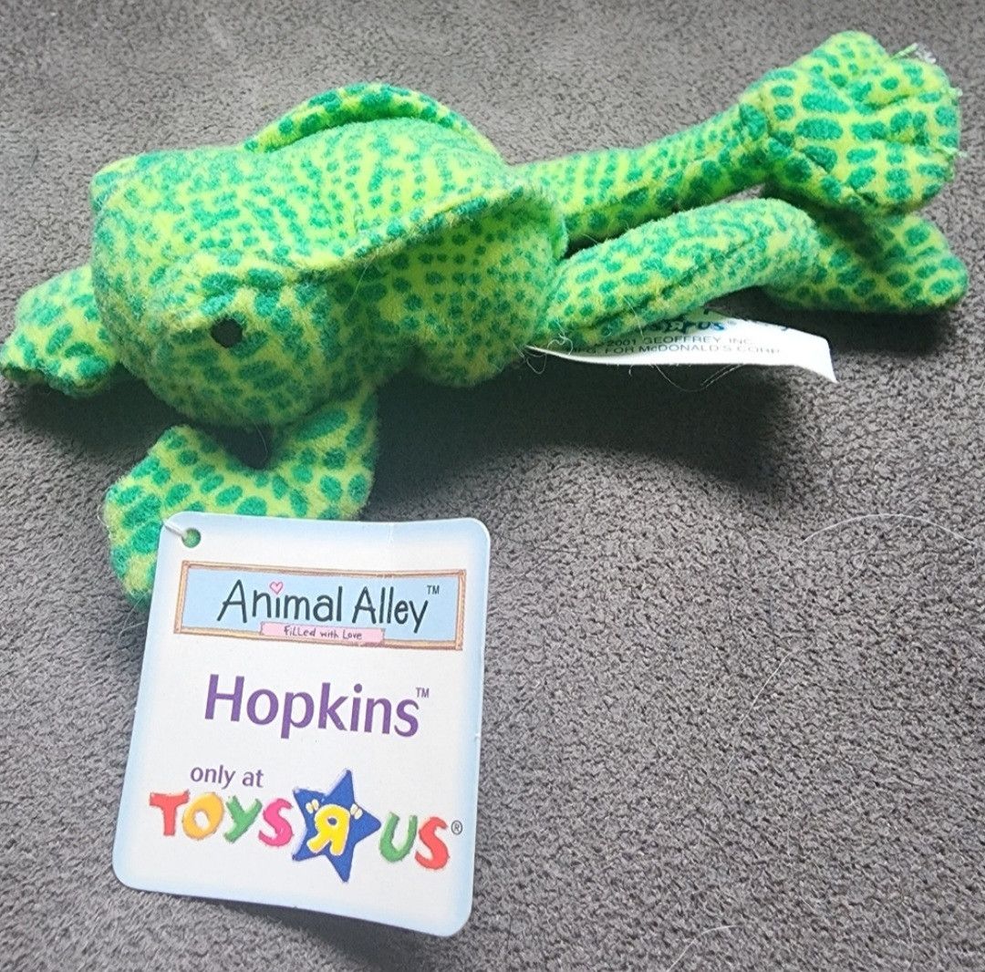 Unkwn Vintage 2001 McDonald's Happy Meal Toys R Us Frog Plush Grailed