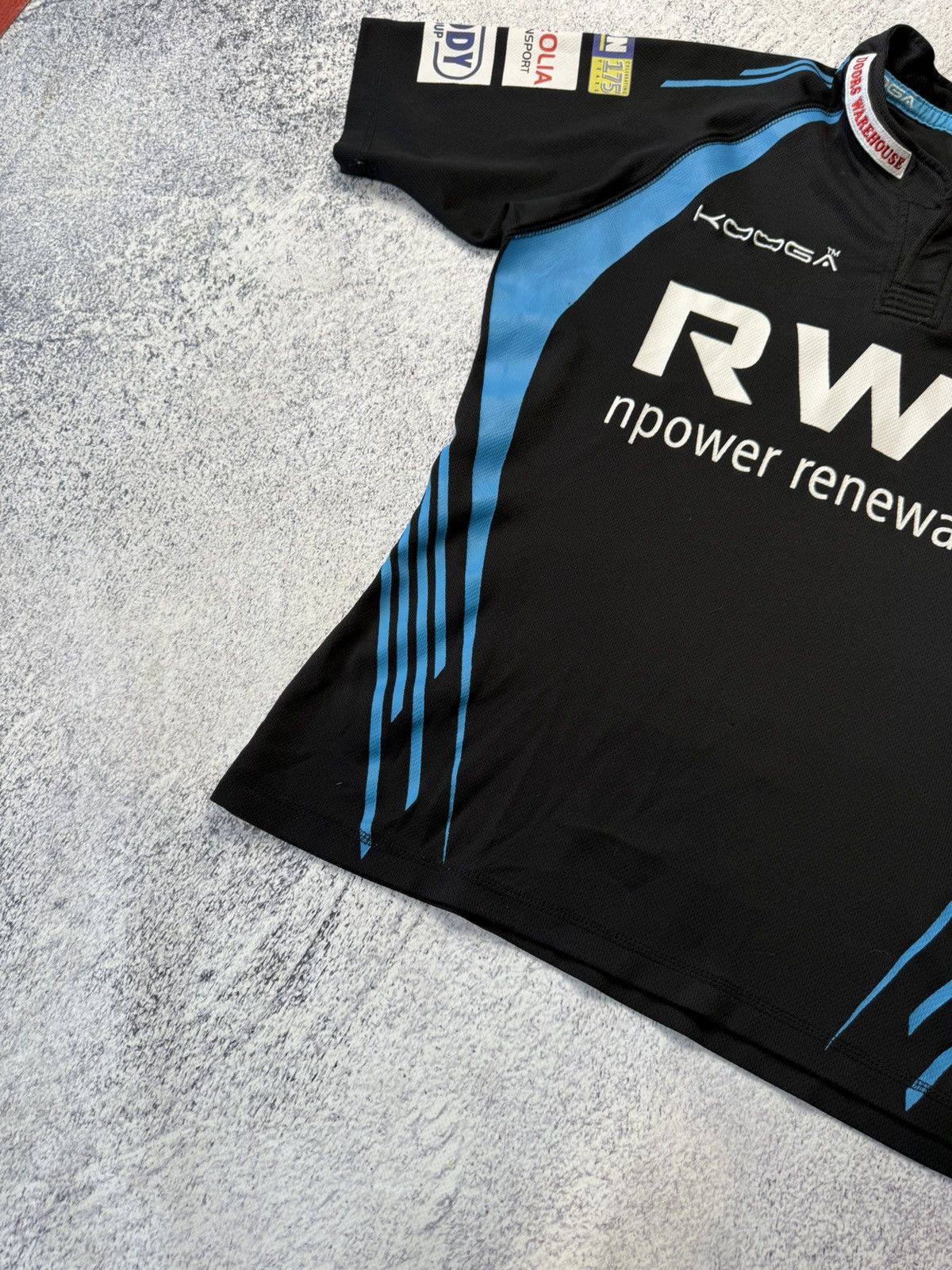 Vintage Ospreys Rugby Union Kooga Great Shape Ospreys Throwback Size US M / EU 48-50 / 2 - 13 Thumbnail