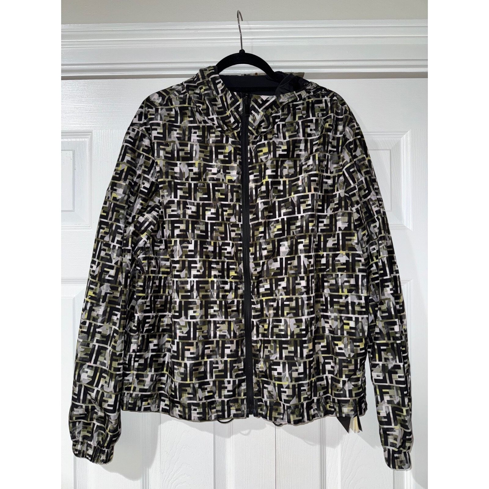 Fendi Fendi Monogram Anorak Reversible Windbreaker Jacket 48 Size US M / EU 48-50 / 2 - 2 Thumbnail