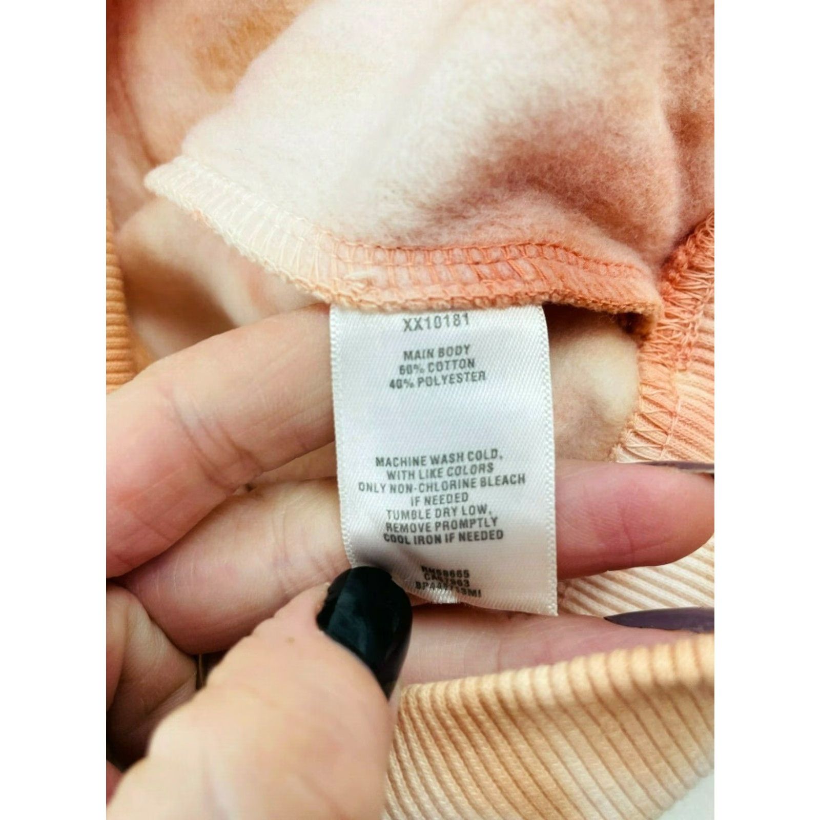 Nordstrom Nordstrom BP Sweatshirt Women's XXS Pink Orange Tie Dye Oversized Crewneck NWT Free Return Mens Womens Girls Boys Size XXS / US 00 / IT 34 - 7 Thumbnail