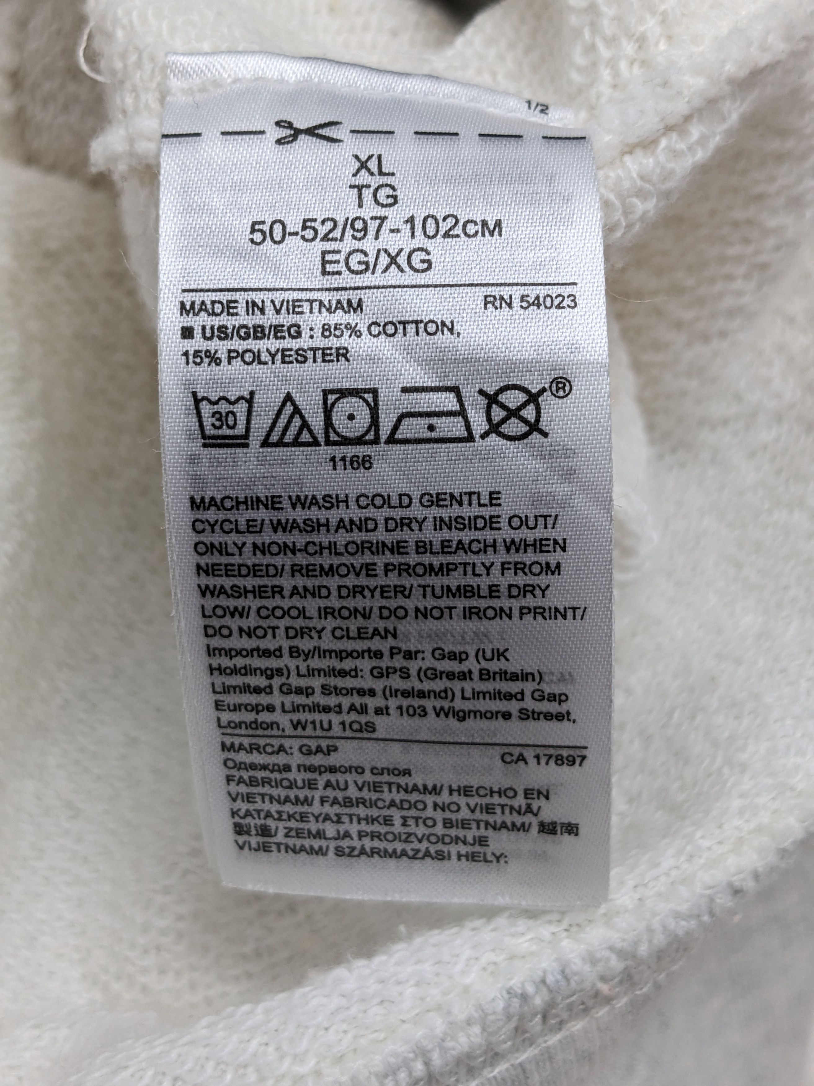 Gap GAP Patchwork Graphic Deconstructed Colorblock Sweatshirt Size US XL / EU 56 / 4 - 10 Thumbnail