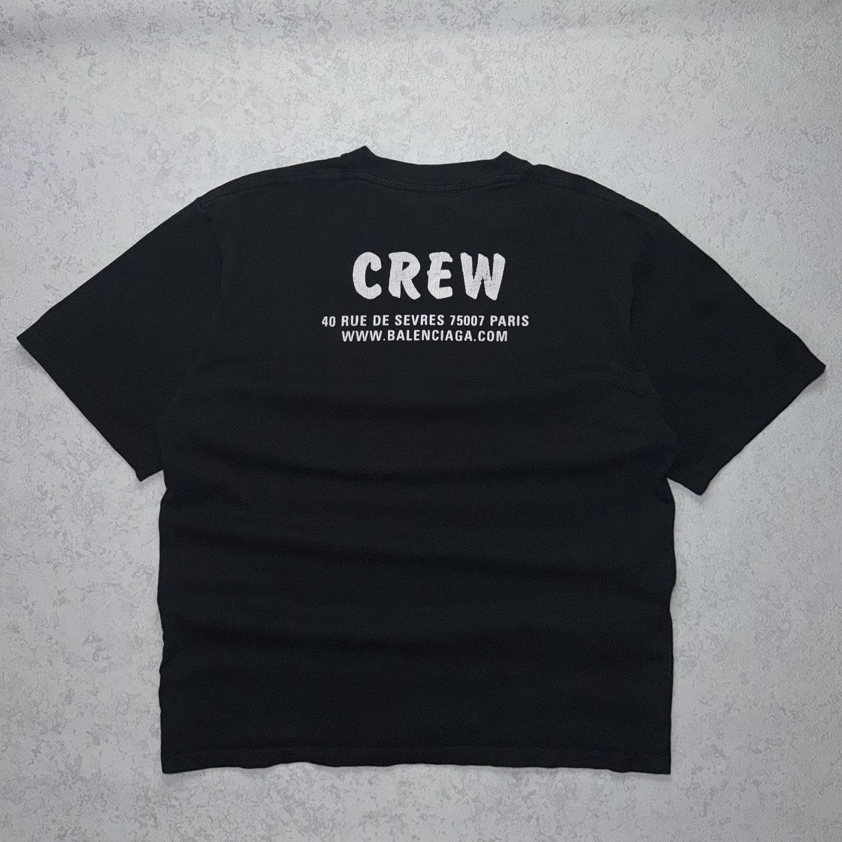 Balenciaga Balenciaga Faded Crew Boxy Oversized Tee Size US M / EU 48-50 / 2 - 4 Thumbnail