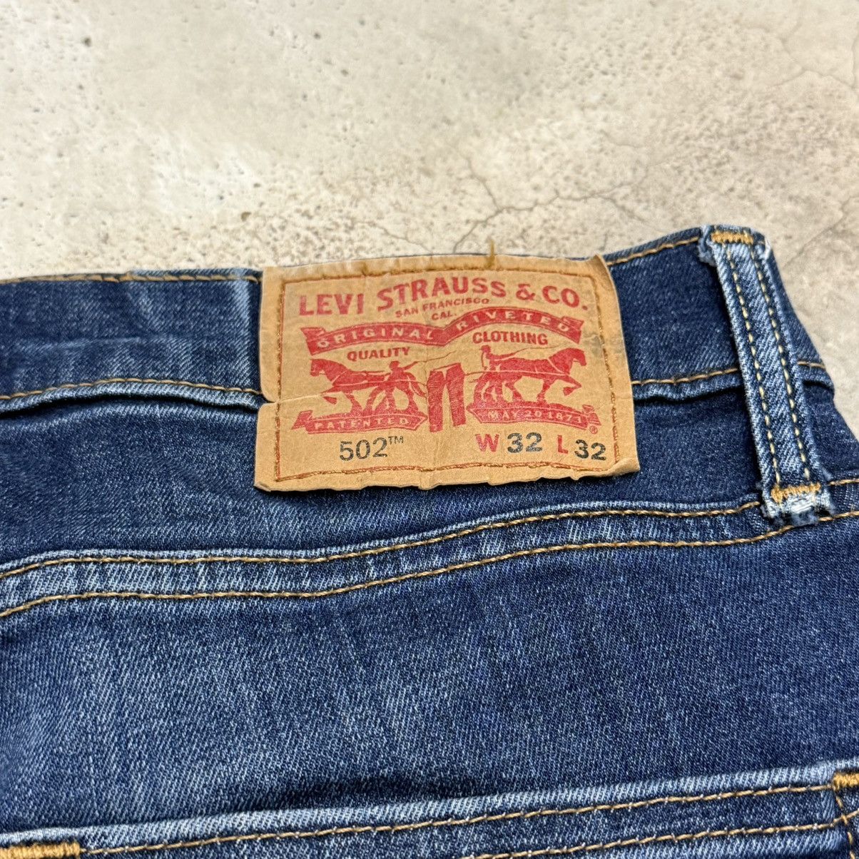 Levi's Levis 502 Modern Stretch Distressed Denim Pants Size US 32 / EU 48 - 14 Thumbnail