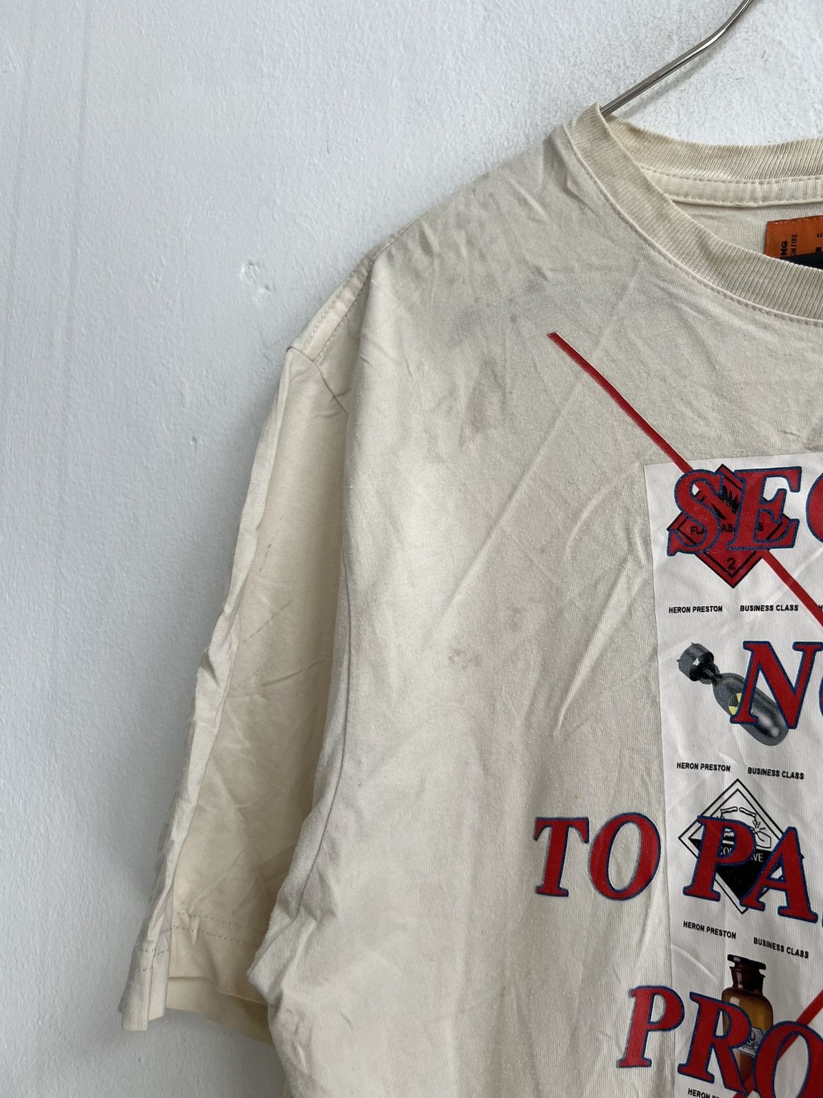 Heron Preston Airborne Capsule Col HBX Exclusive Prohibited Items Shirt Size US L / EU 52-54 / 3 - 10 Thumbnail