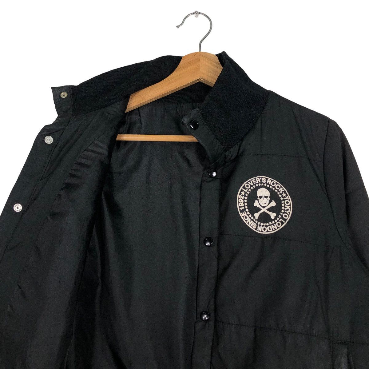 Hysteric Glamour 🔥Bomber Jacket Design Super Lovers Japan Big Logo Skeleton Size US M / EU 48-50 / 2 - 10 Thumbnail