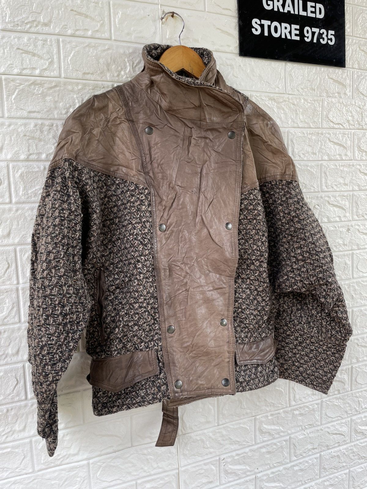 Japanese Brand × Vintage Vintage Winlit Leather Jacket Size US M / EU 48-50 / 2 - 3 Thumbnail