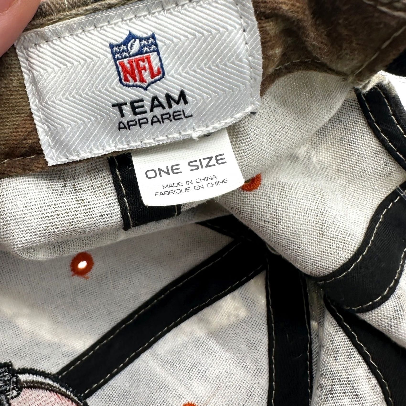 NFL Cleveland Browns Men Golf Hats OS Olive Realtree Camo Strap NFL Team Apparel NEW Size ONE SIZE - 5 Thumbnail