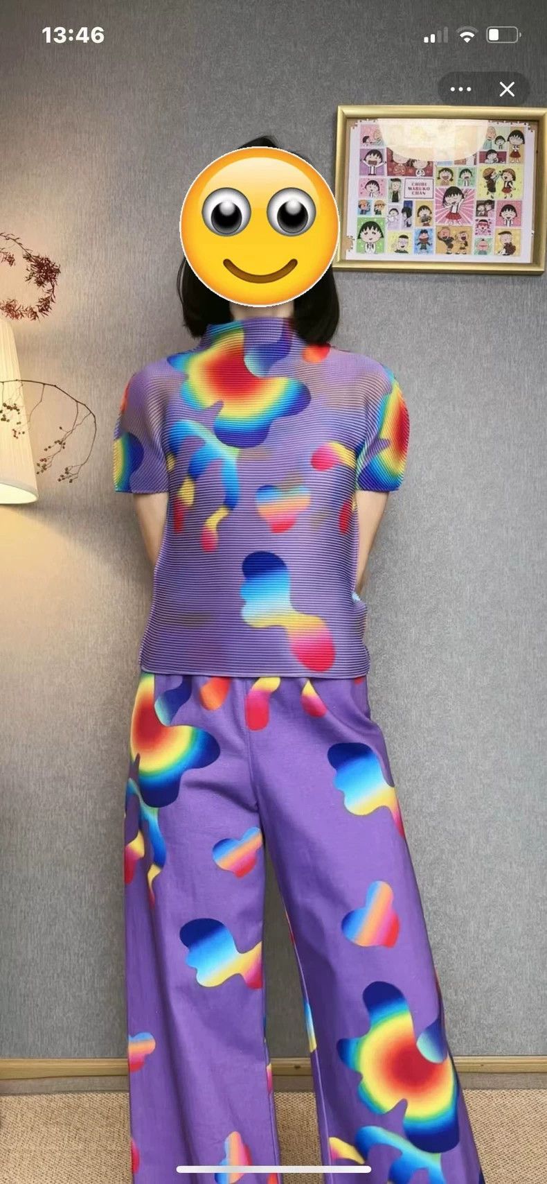 Issey Miyake issey miyake size:one size Printed casual pants 2506-Nexta Size 42" / US 20 - 4 Thumbnail
