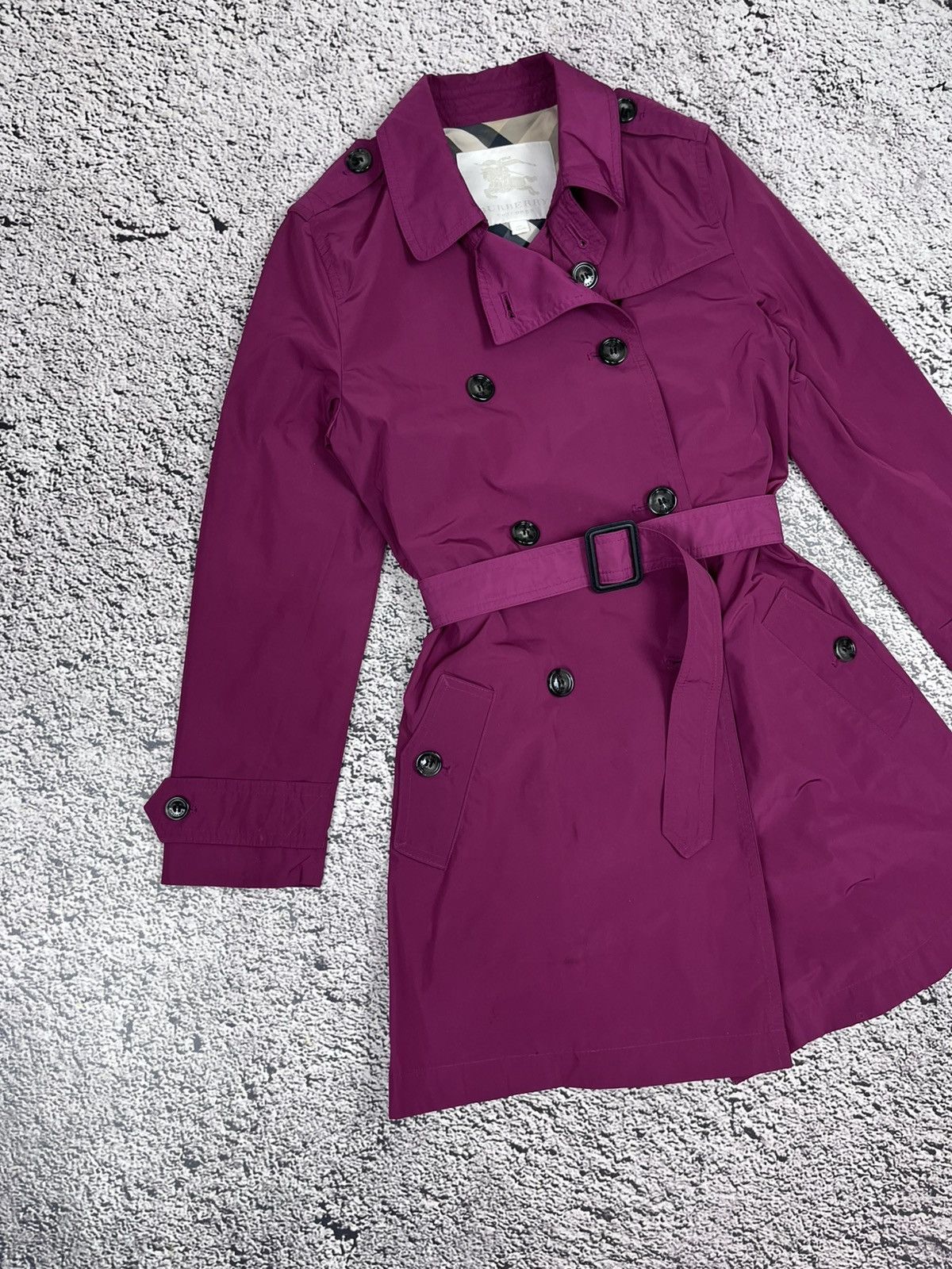 Burberry Vintage Burberry Kids Trench Coat Luxury 12Y Size XXS / US 00 / IT 34 - 2 Thumbnail