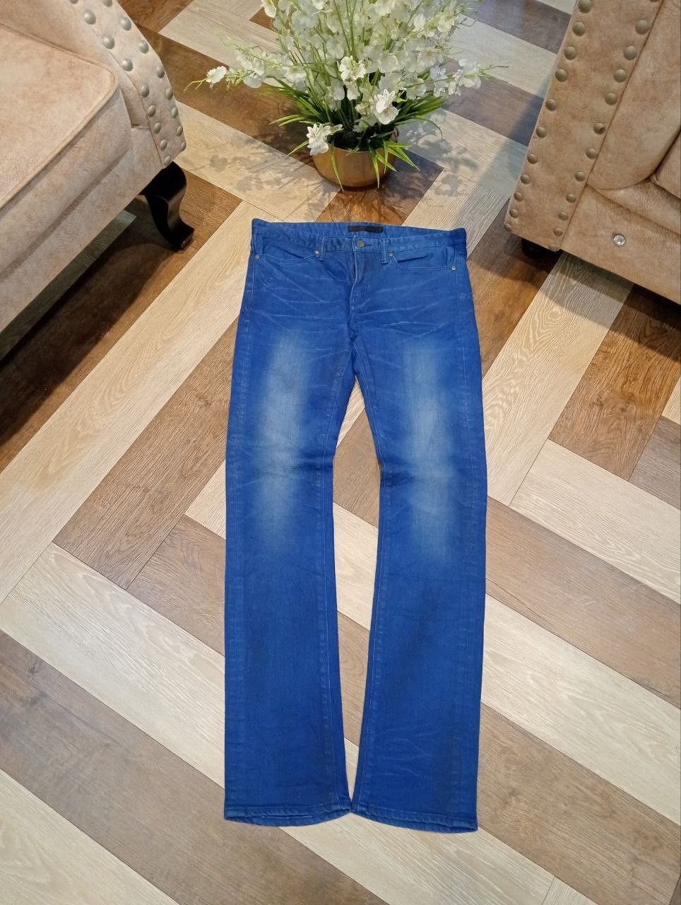 GOSTAR DE FUGA JAPANESE FUGA BLUE WASHED JEANS Size US 34 / EU 50 - 1 Thumbnail