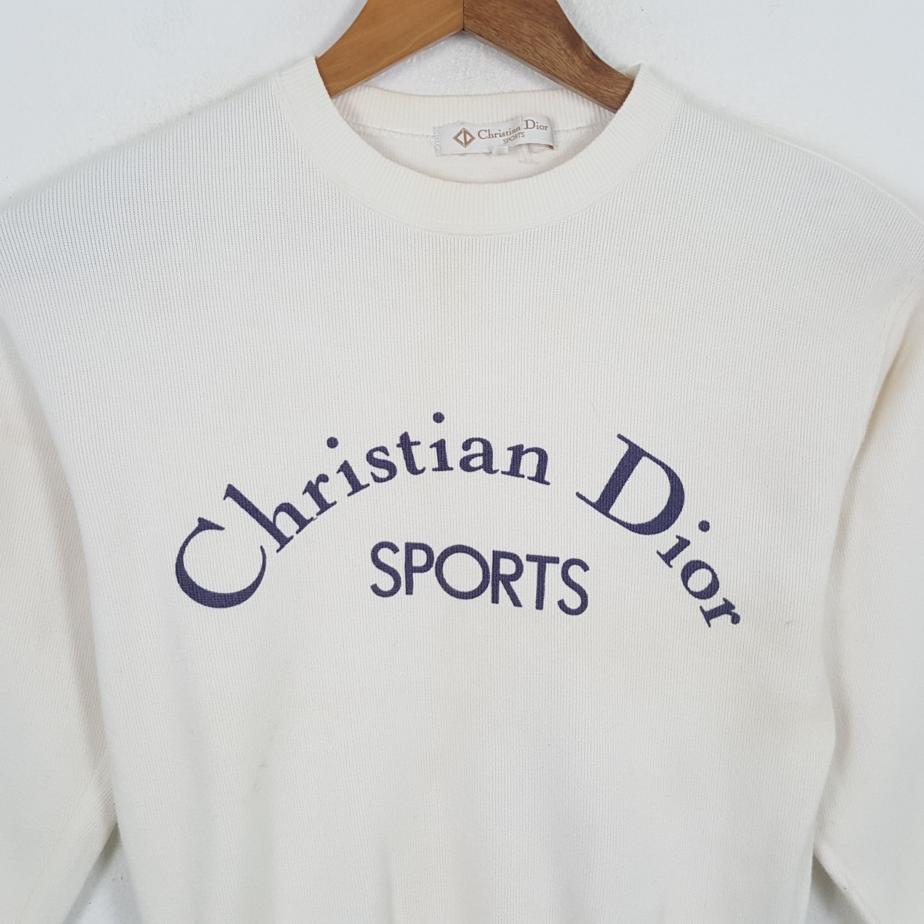 Christian dior sports vintage sweatshirt clearance