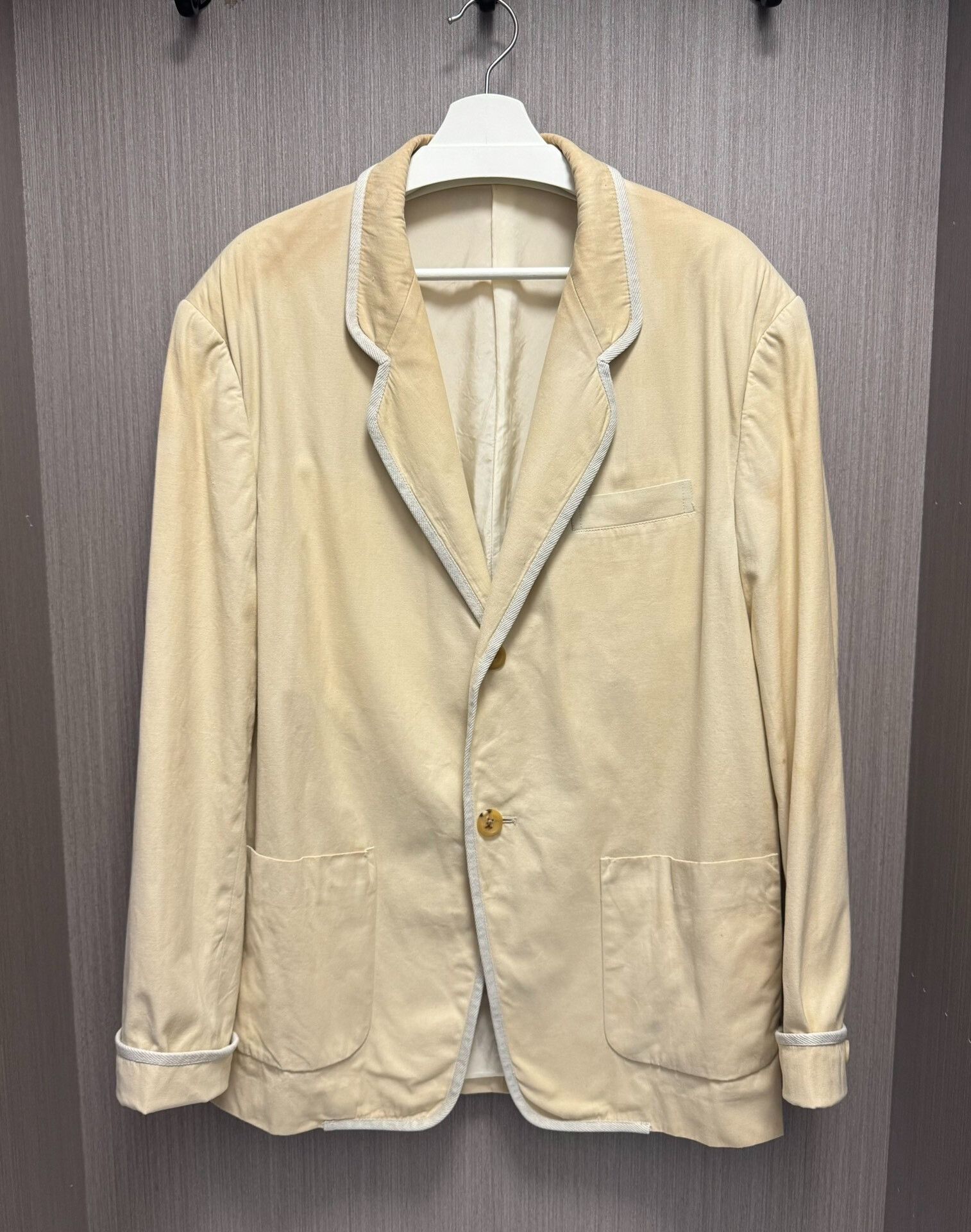 Yohji Yamamoto Yohji Yamamoto 1988 Spring Summer Suit Size US M / EU 48-50 / 2 - 1 Thumbnail