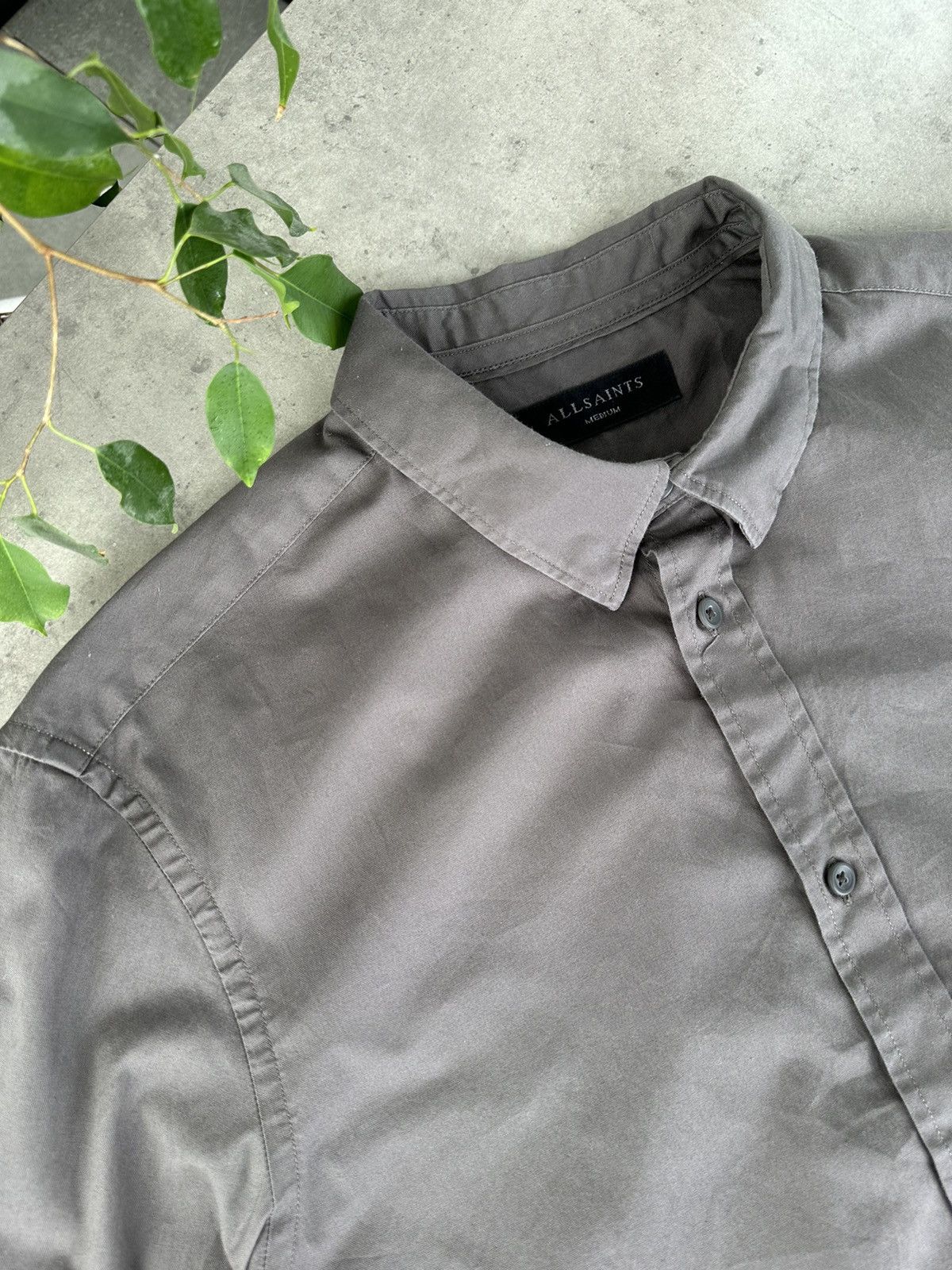 Allsaints Allsaints Shirt Short Sleeve Size US M / EU 48-50 / 2 - 3 Thumbnail
