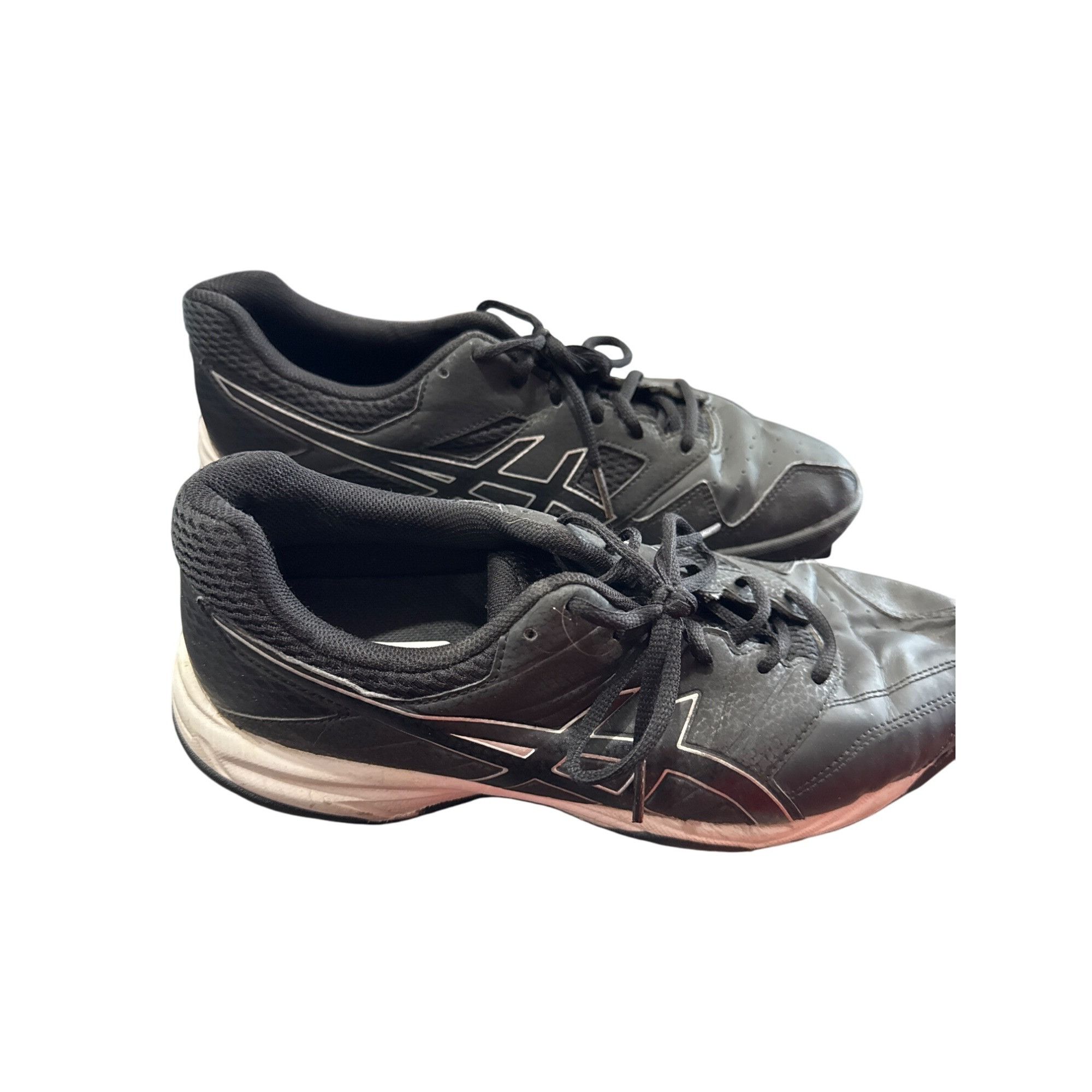 Asics Asics mens Black Soccer Cleats sneakers shoes 9.5 SKU CS8066 Size US 9.5 / EU 42-43 - 4 Thumbnail