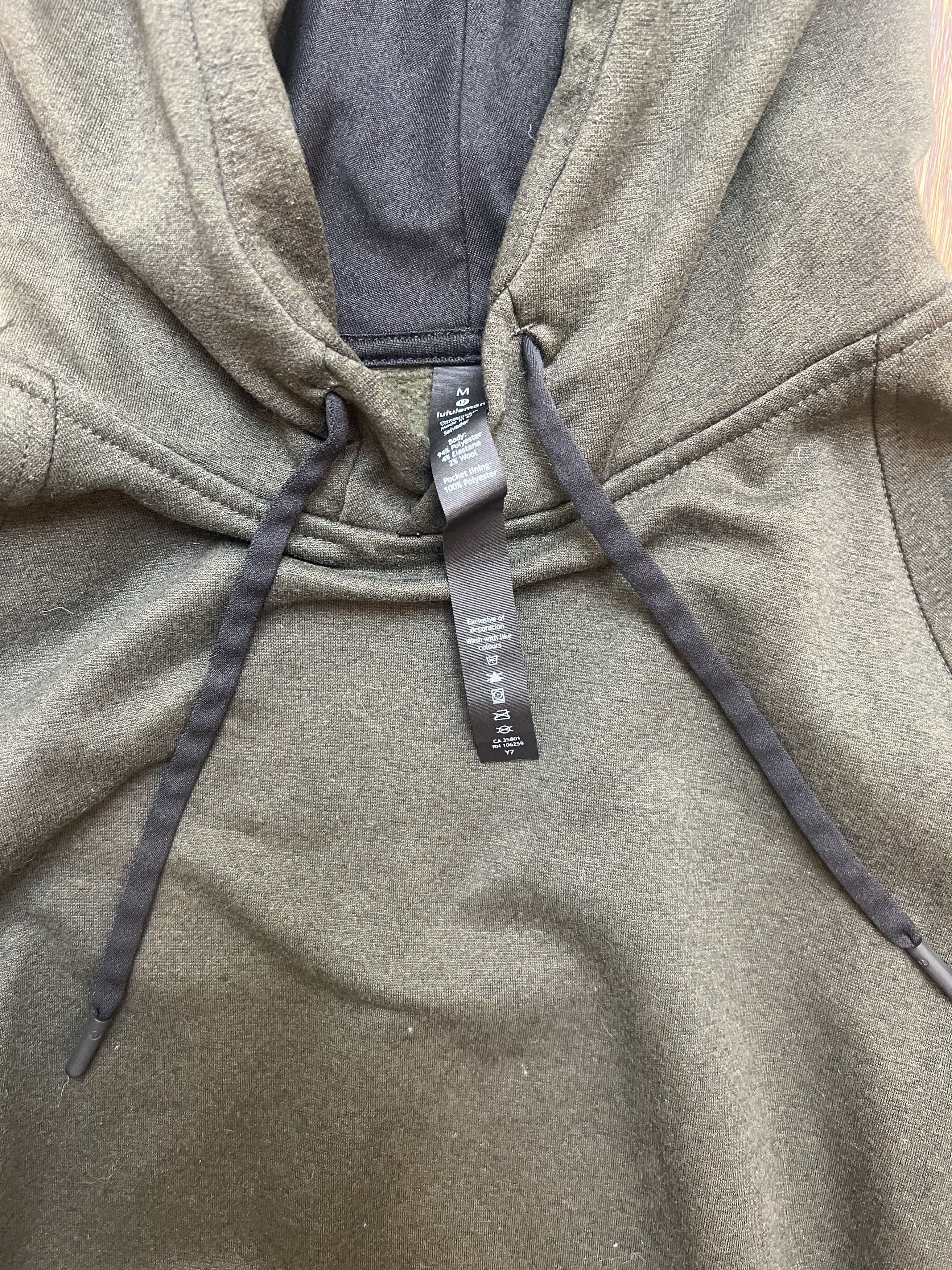 Lululemon Lululemon Hoodie - Dark Olive Green Size US M / EU 48-50 / 2 - 4 Thumbnail
