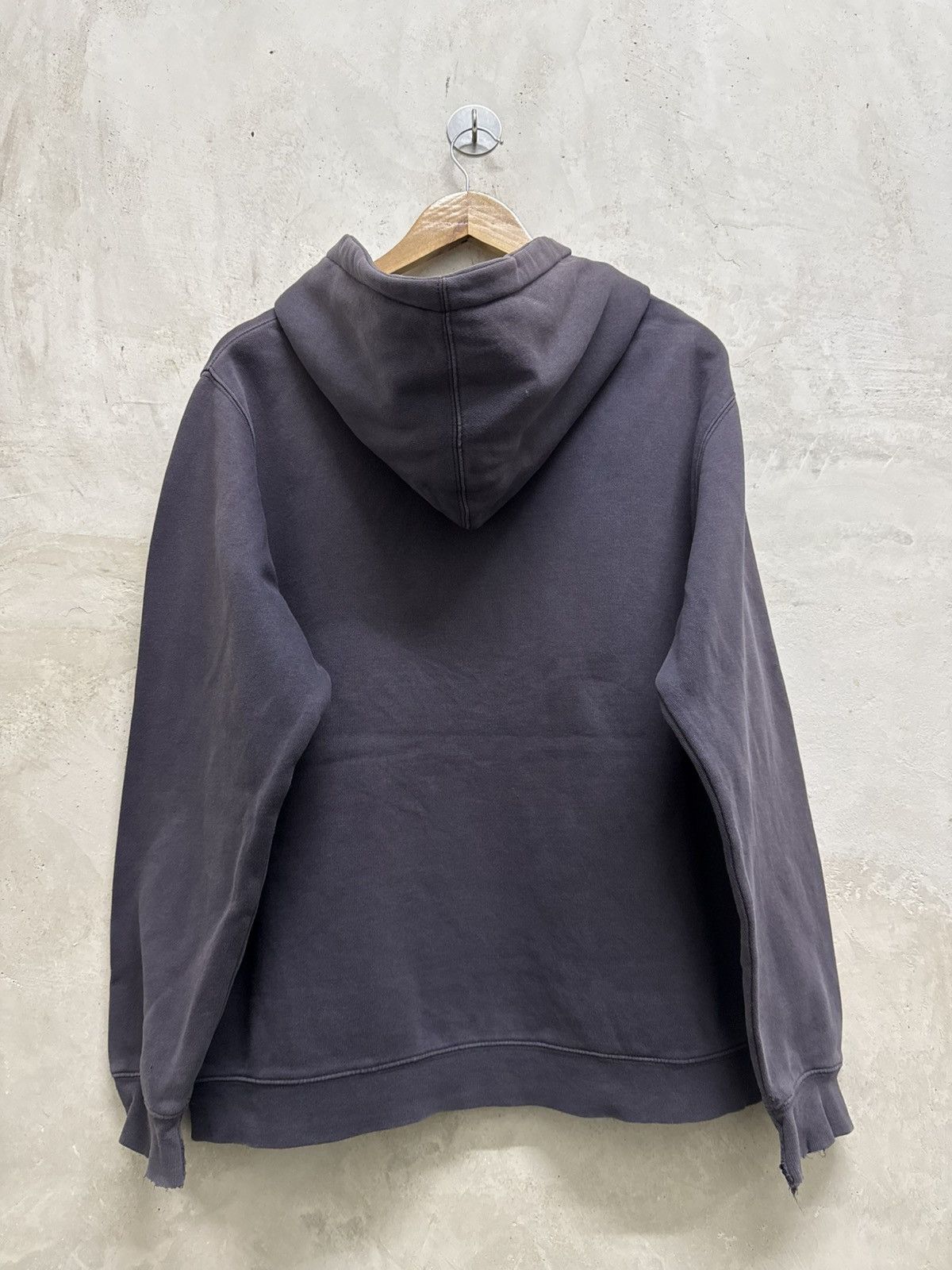 Stussy Early 2000s Distressed Stussy Rip Off Fendi Sun Faded Hoodie Size US M / EU 48-50 / 2 - 4 Thumbnail