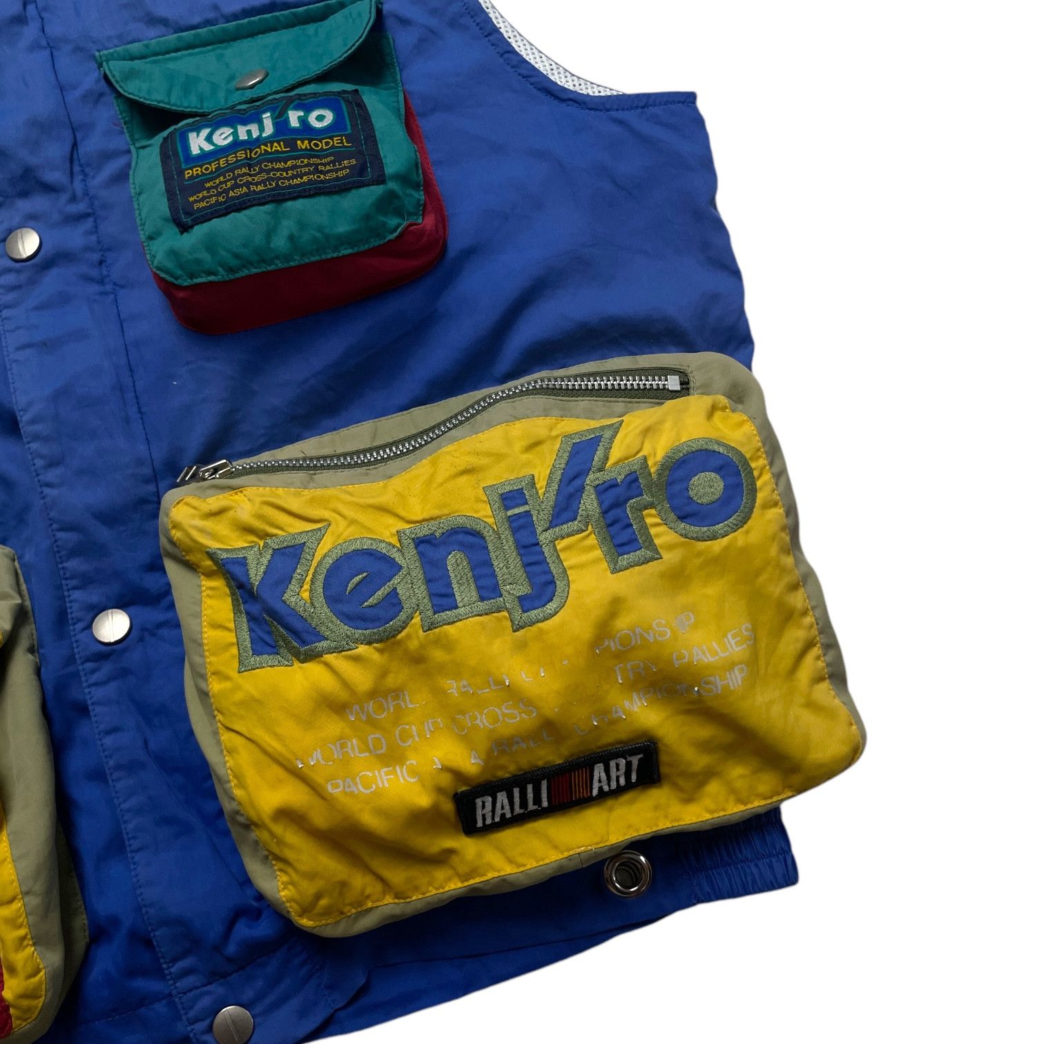 Gear for Sports × Vintage Vintage Mitsubishi Ralliart Kenjiro Shinozuka Racing Vest Size US M / EU 48-50 / 2 - 4 Thumbnail