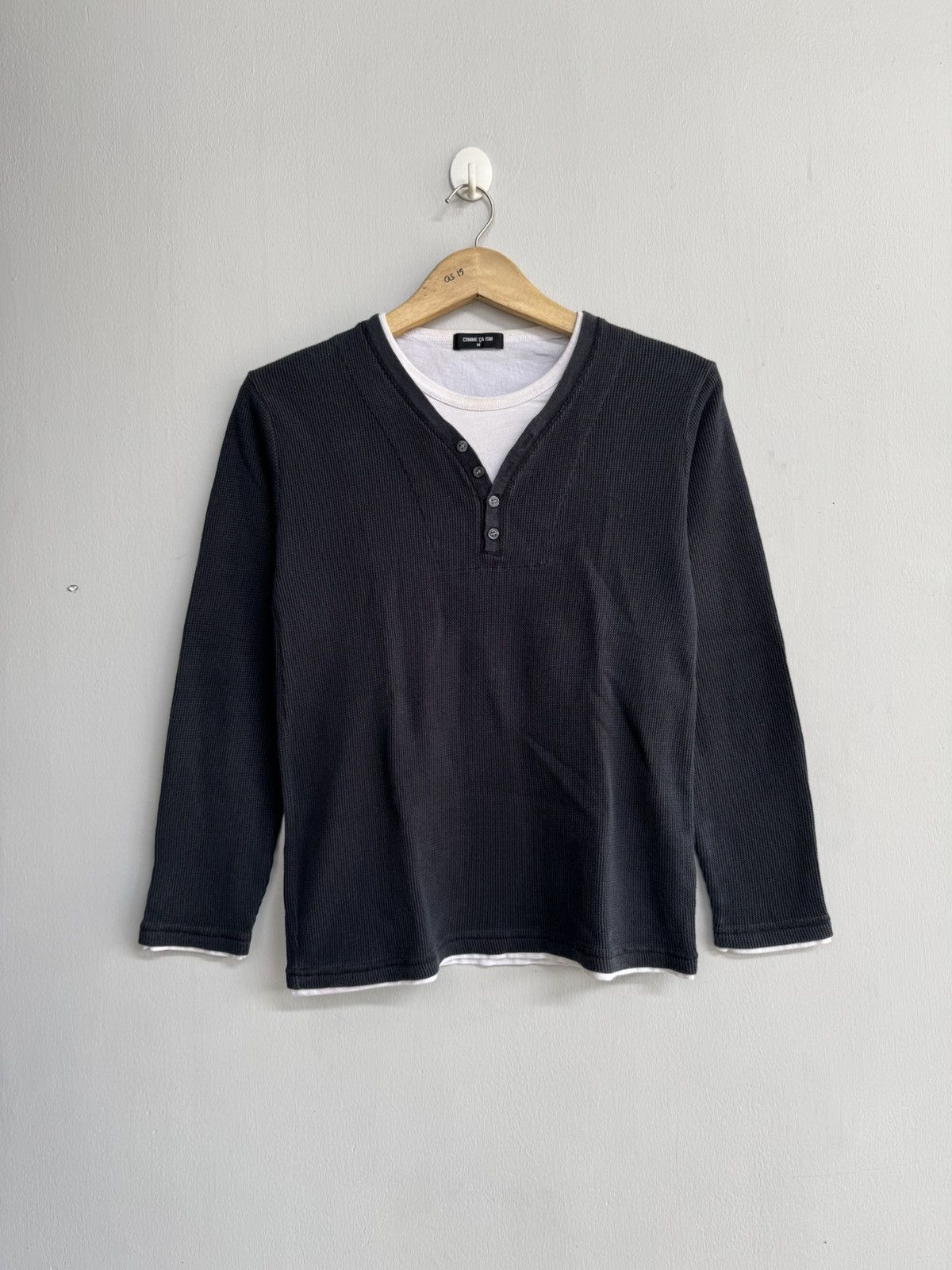 Comme Ca Ism DOUBLE LAYER BY COMME CA ISM LONGSLEEVE SHIRT Size US S / EU 44-46 / 1 - 1 Thumbnail