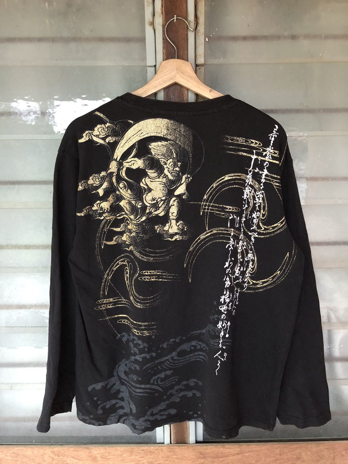 Bullet Noise Vintage Bullet Noise Sukajan Devil Long Sleeve Tee Size US XL / EU 56 / 4 - 10 Thumbnail