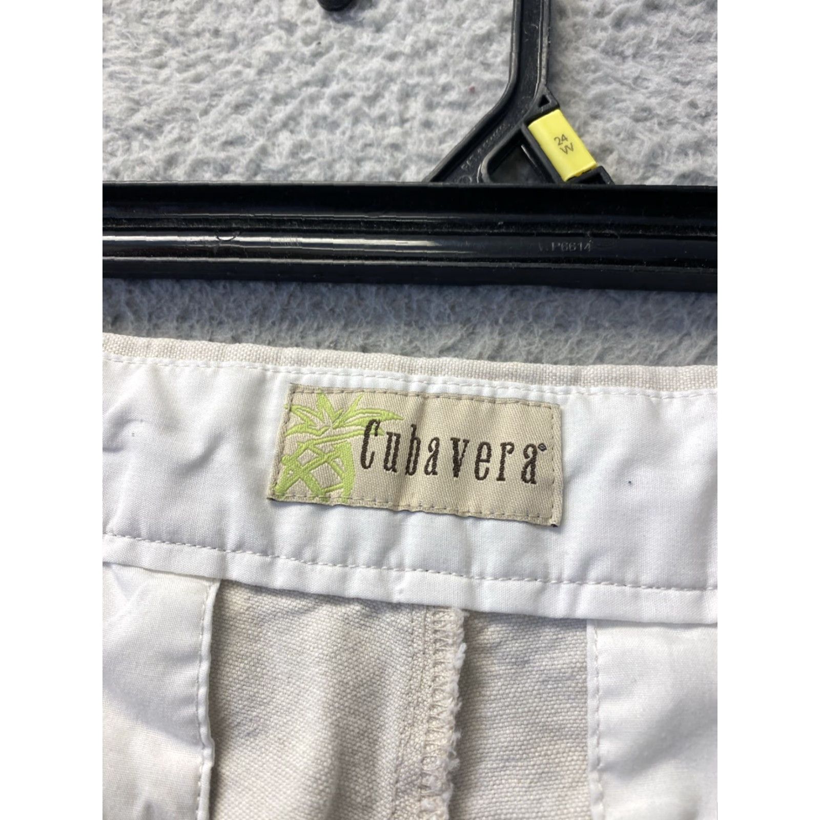 Cubavera Cubavera Linen-Blend Pants Mens Size 36x30 Beige /129-24 Size US 36 / EU 52 - 3 Thumbnail