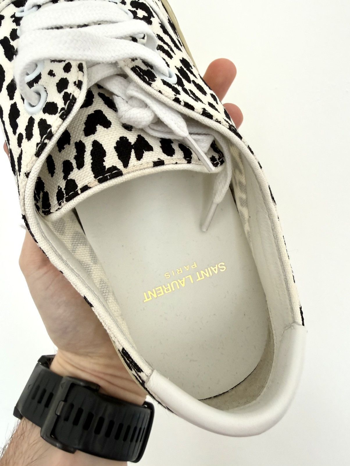 Saint Laurent Paris Saint Laurent Venice Sneakers in Babycat Print Size US 7 / EU 40 - 5 Thumbnail