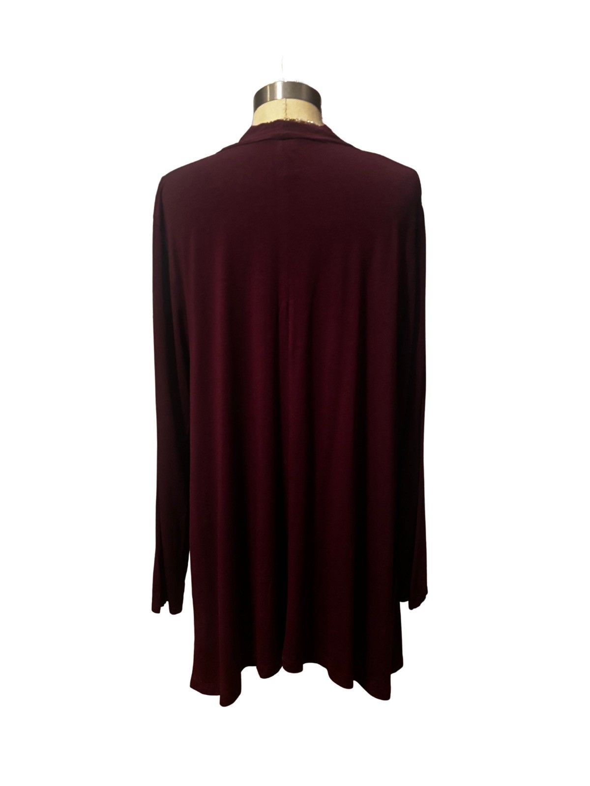 Chicos Women’s burgundy Tunic Size 3XL / US 20-22 - 5 Thumbnail