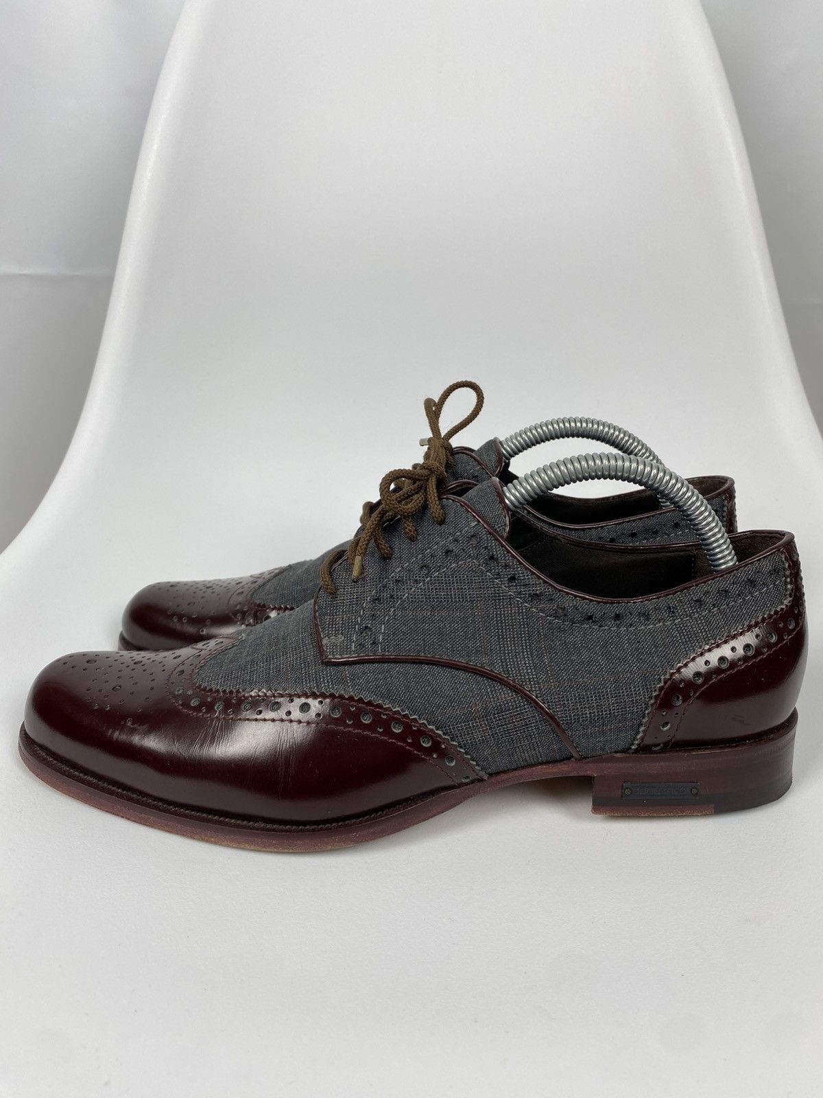 Dsquared2 Dsquared2 Derby Brogues Denim Leather size 40.5 Size US 10.5 / IT 40.5 - 3 Thumbnail