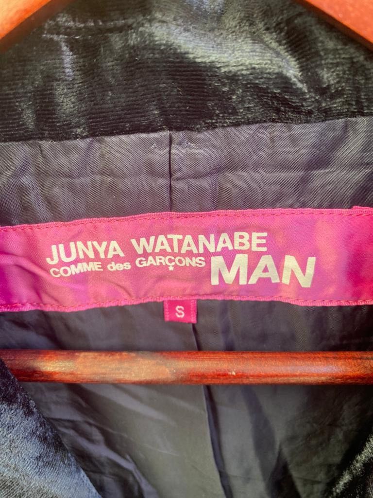 Junya Watanabe FW2005 Velour Tailored Blazer Jacket Size S / US 4 / IT 40 - 6 Thumbnail
