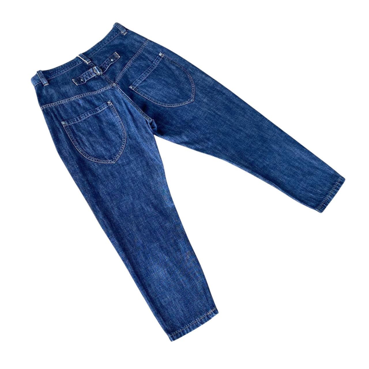 Issey Miyake SUNAOKUWAHARA JAPAN SHORT ANKLE CUT DENIM Size US 30 / EU 46 - 7 Thumbnail