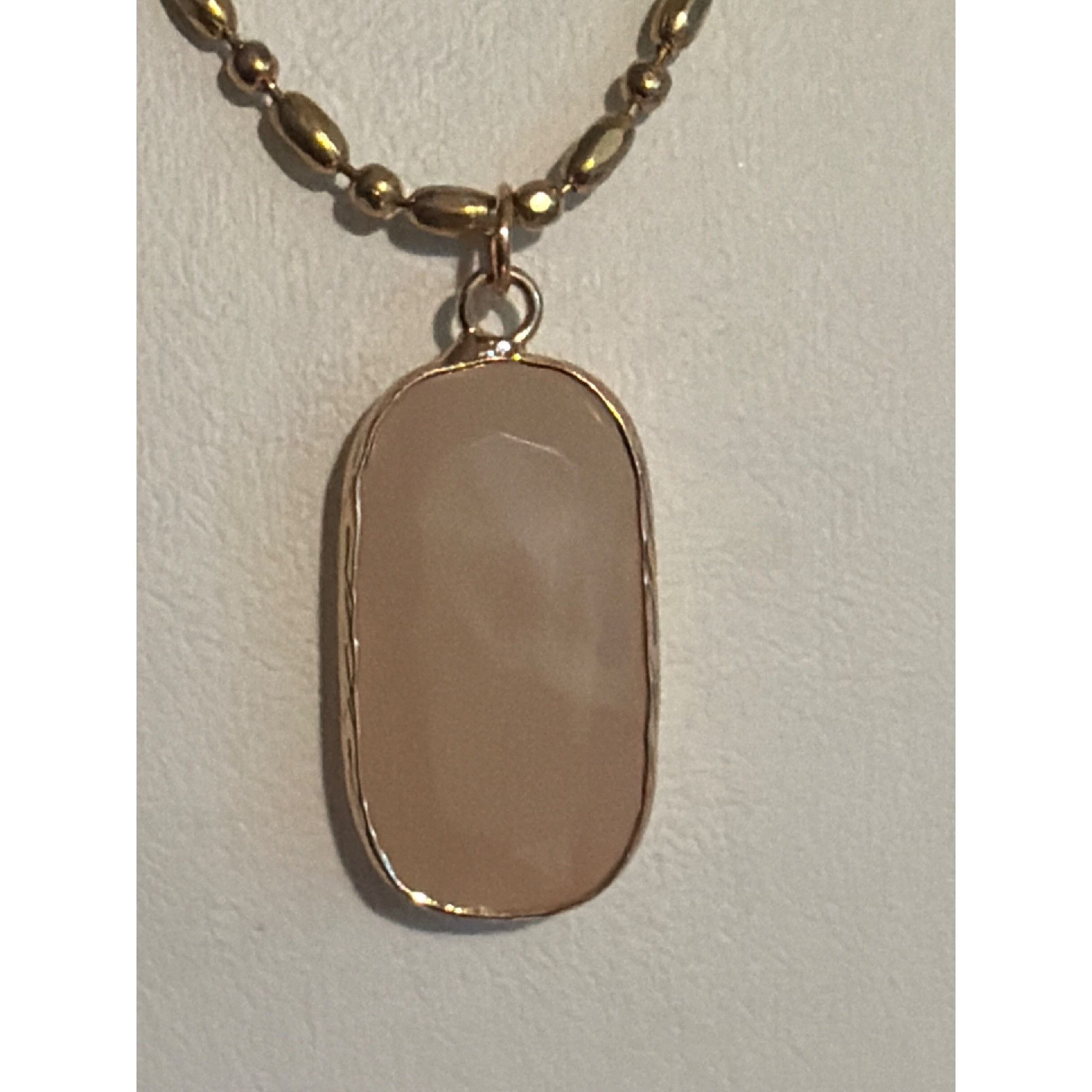 Other Meghan Bo Gold Filled Gemma Peach Quartz Pendant Necklace Bu Size ONE SIZE - 2 Thumbnail