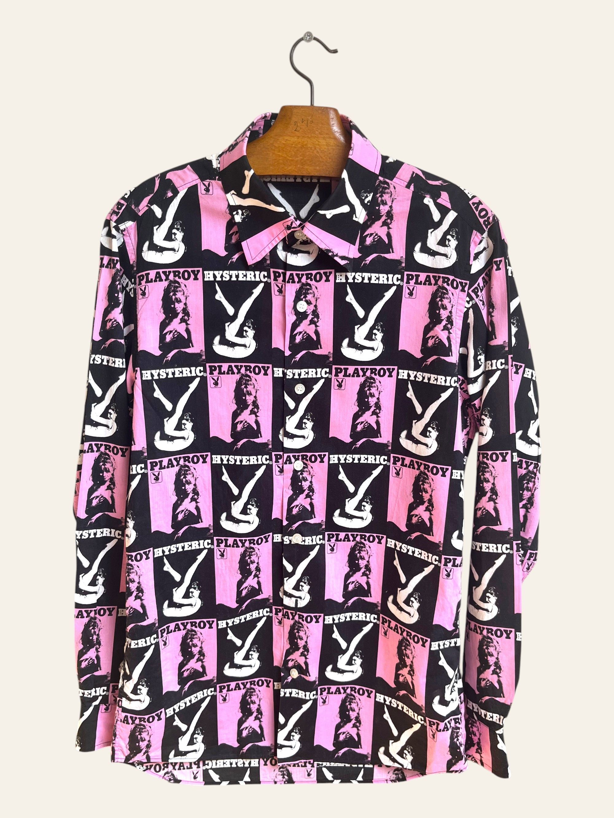 Hysteric Glamour Hysteric Glamour x Playboy AOP LS Shirt Japan Size S Size US S / EU 44-46 / 1 - 1 Thumbnail
