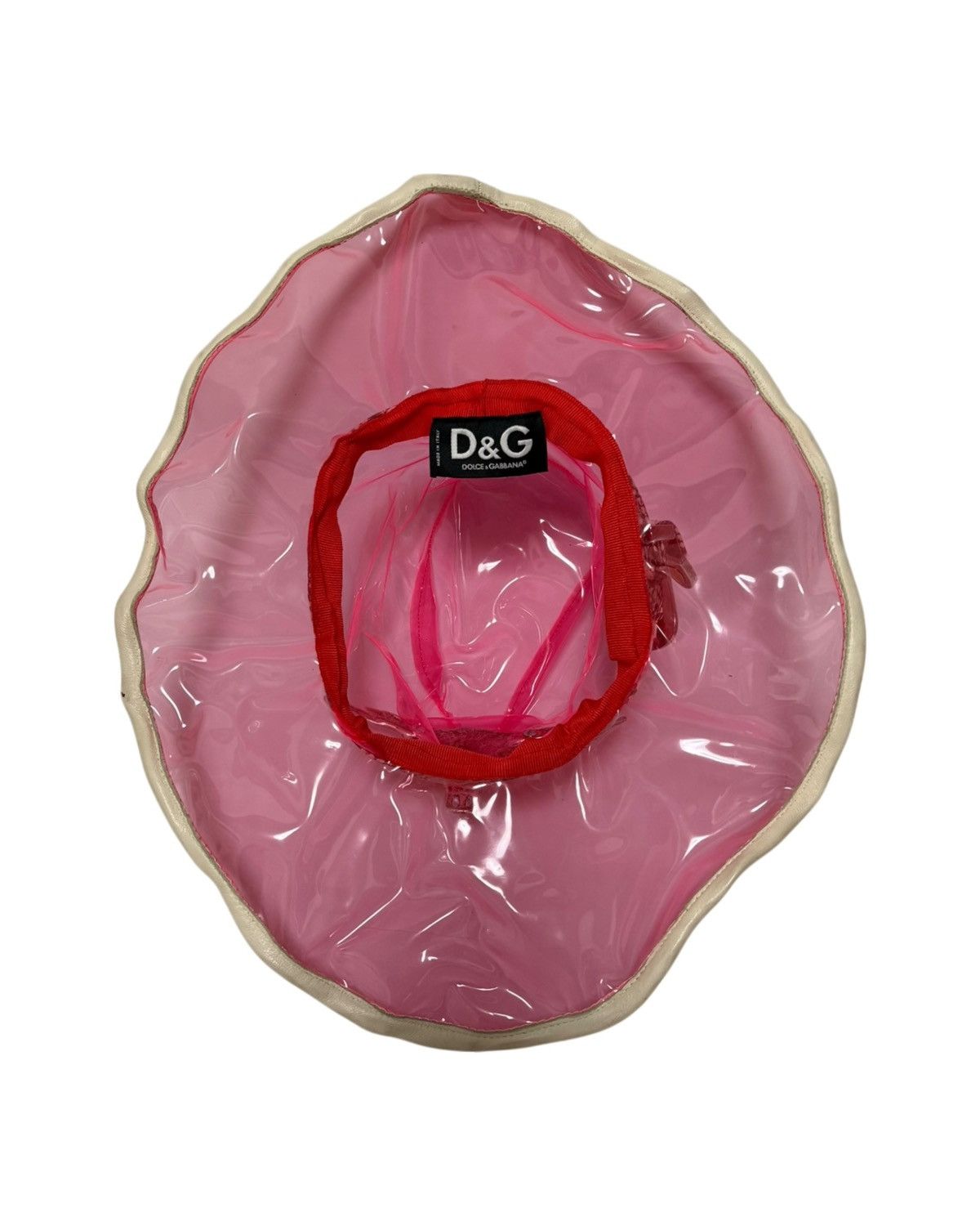 Dolce & Gabbana D&G S/S 2004 Transparent PVC Cowboy Hat with Longhorn Skull Size ONE SIZE - 4 Thumbnail