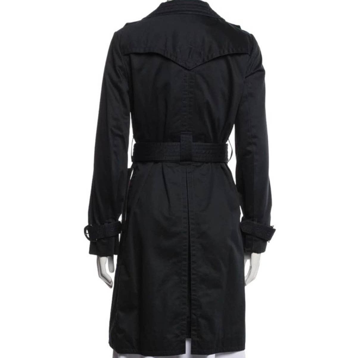 Coach COACH 1941 Navy Blue Trench Coat, XS/US2 Size XS / US 0-2 / IT 36-38 - 6 Thumbnail