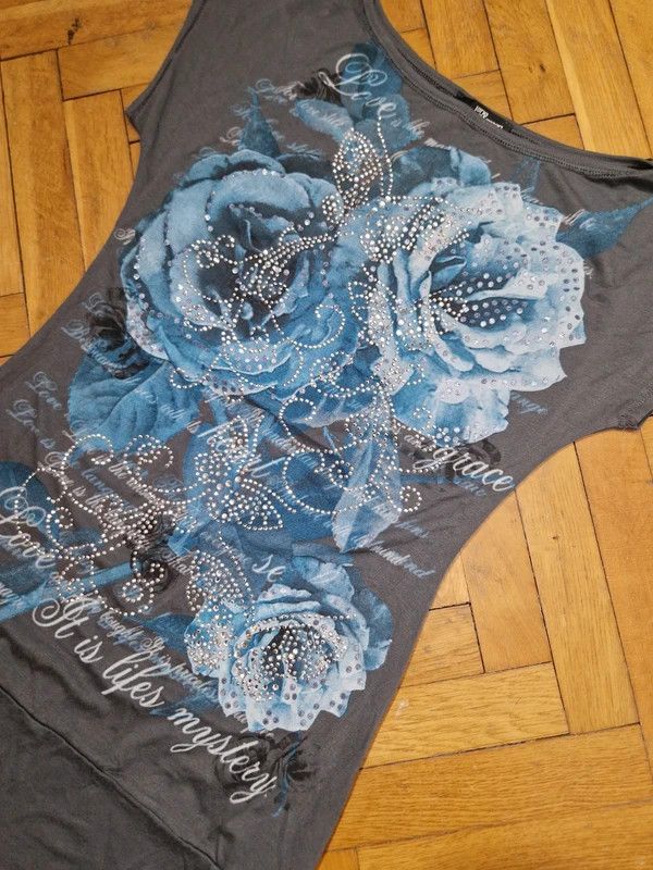 Hysteric Glamour vintage Jane Norman crystals y2k 2000s goth top Size XL / US 12-14 / IT 48-50 - 5 Thumbnail