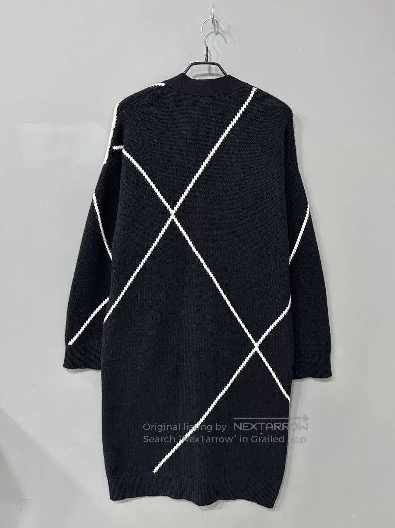 Hermes Hermes Diamond Patterned Long Cashmere Cardigan Size XXS / US 00 / IT 34 - 3 Thumbnail