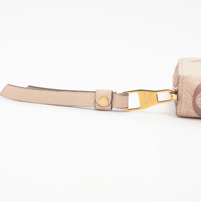 Louis Vuitton Monogram Bicolor Empreinte Zippy Wallet Creme x Bois de Rose Size ONE SIZE - 14 Thumbnail