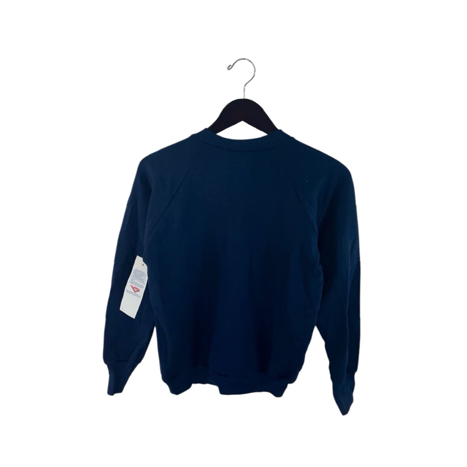 PONY VINTAGE PONY Sweatshirt Mens Small Crew Neck 80s Deadstock NWT blue navy 50/50 Cotton Blend Pullover Made in USA Mens Size US S / EU 44-46 / 1 - 8 Thumbnail
