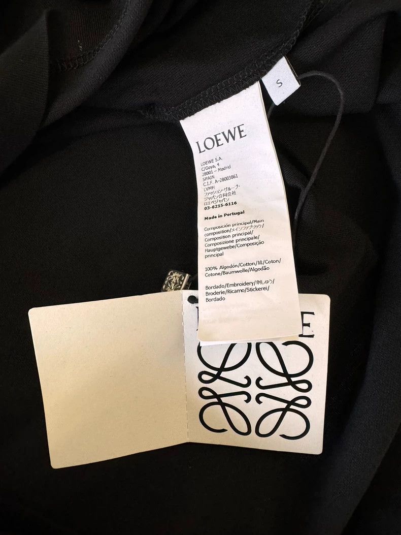 Loewe LOEWE Classic embroidered Logo short sleeves Size US S / EU 44-46 / 1 - 4 Thumbnail