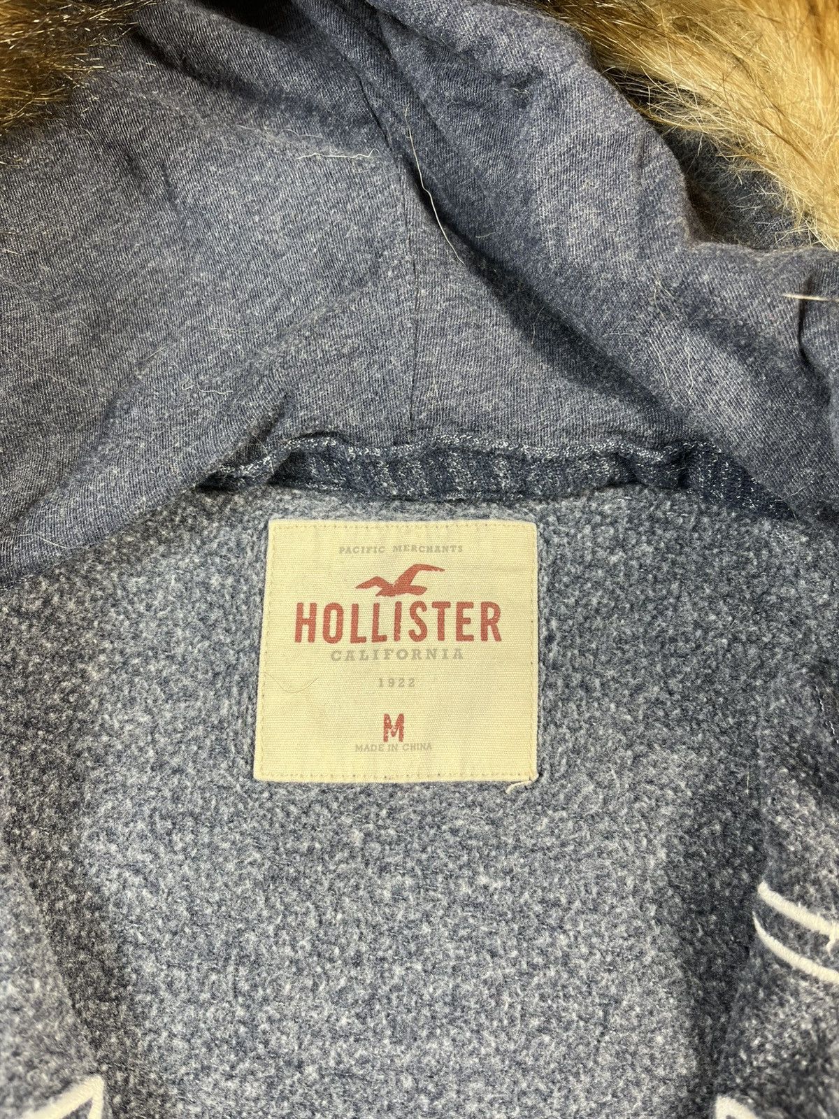 Hollister Y2K Hollister Fur Zip Hoodie Size US M / EU 48-50 / 2 - 8 Thumbnail