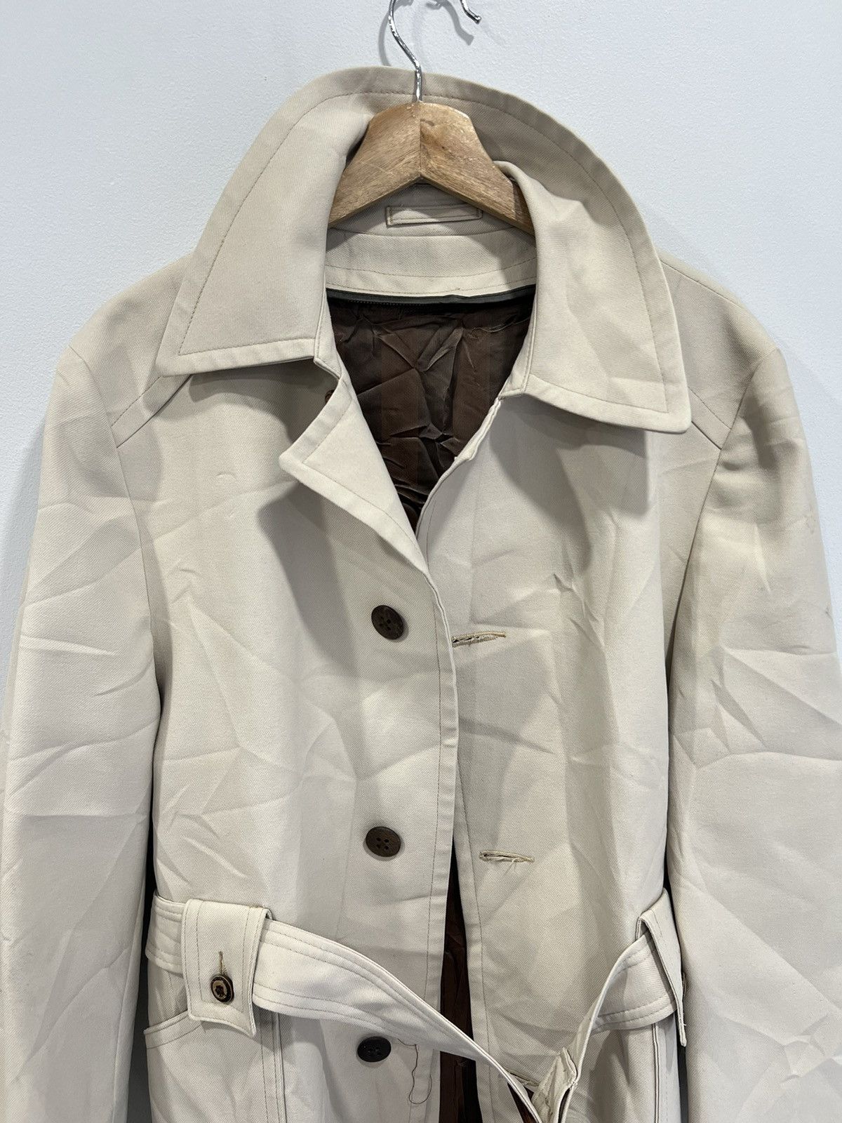 Vintage Vintage Trench Coat Jacket Size 42 belt strap Size US M / EU 48-50 / 2 - 3 Thumbnail