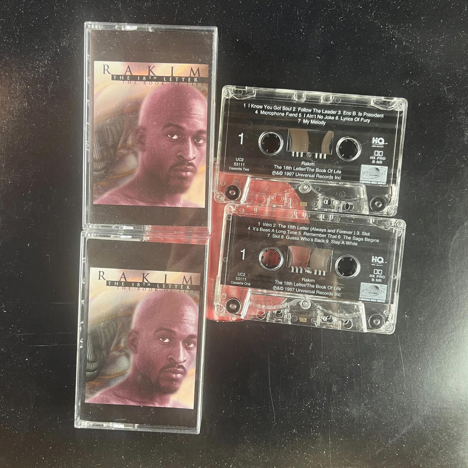 Other Rakim The 18th Letter The Book of Life Cassette 1997 Size ONE SIZE - 1 Thumbnail