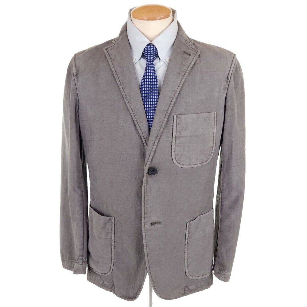 Issey Miyake Issey Miyake Men Faded Basic Blazer Size 2 US S Mens Gray Size US S / EU 44-46 / 1 - 2 Thumbnail