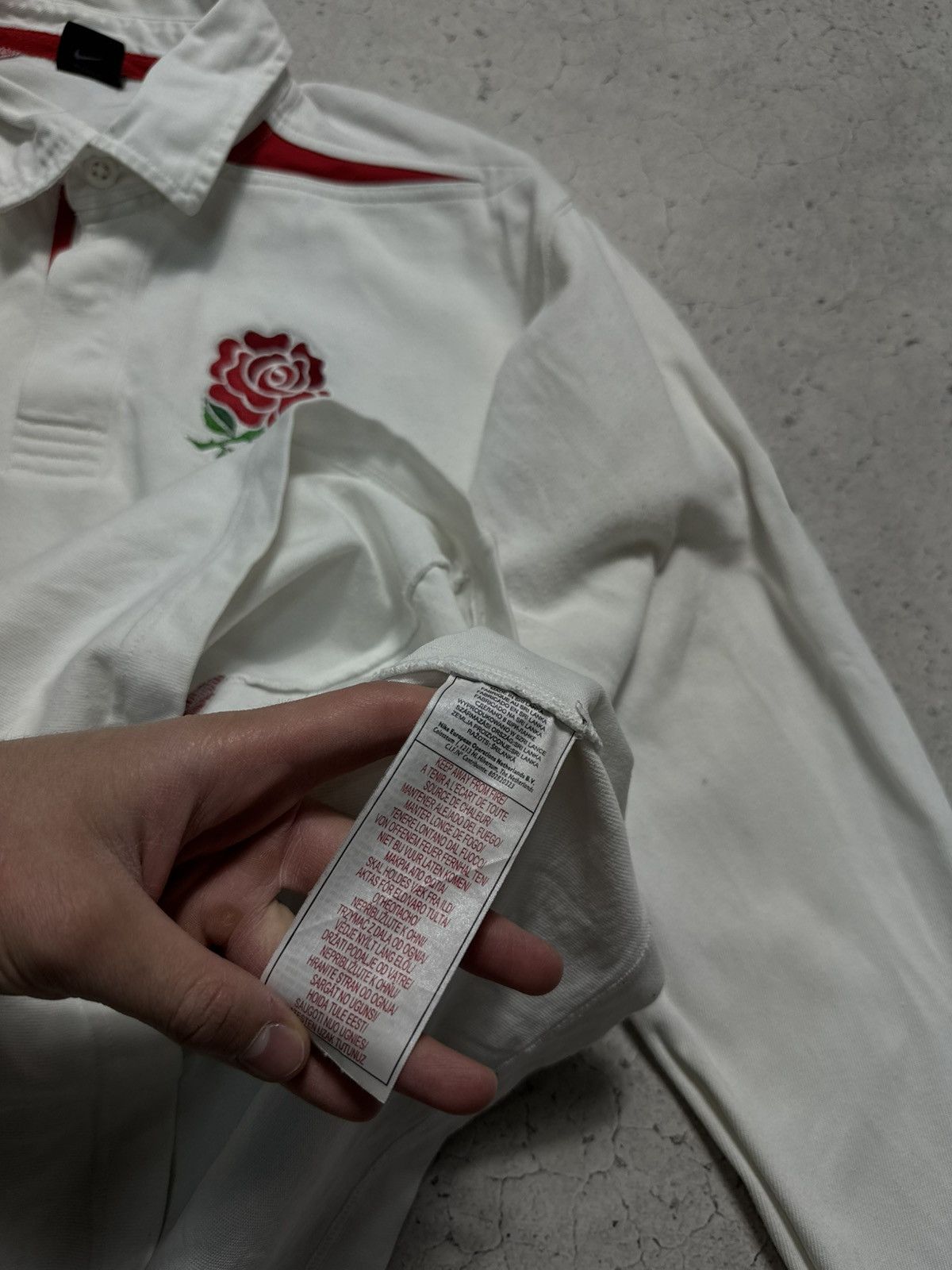 Nike Nike England Rugby League Jersey Sweatshirt O2 Roses Vintage Size US XL / EU 56 / 4 - 7 Thumbnail