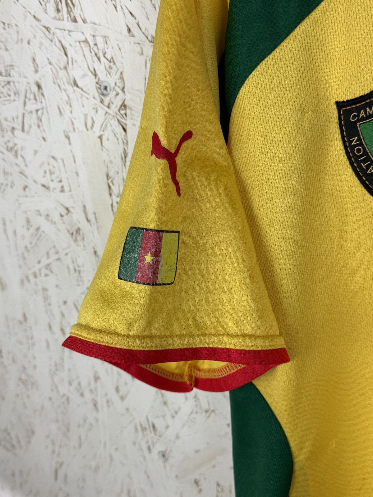 Puma Vintage Puma x Cameroon 2000 Away Kit Soccer Jersey XXL Size US XXL / EU 58 / 5 - 3 Thumbnail
