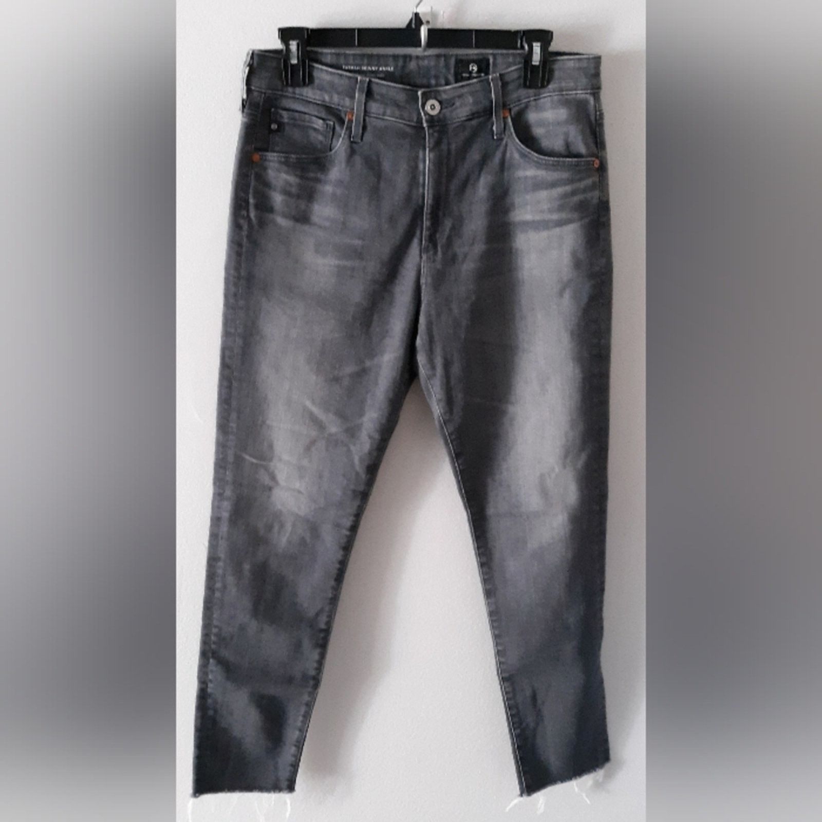 AG Adriano Goldschmied Adriano Goldschmied Farrah Ankle Jeans Size 30" / US 8 / IT 44 - 2 Thumbnail