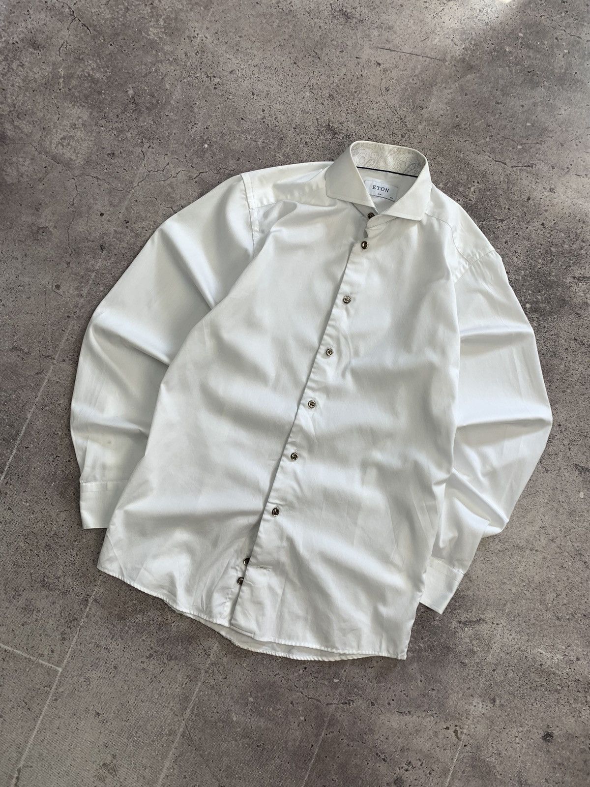 Eton × Vintage Vintage Y2K shirt Eton OldMoney Avant garde watanage faded Size US M / EU 48-50 / 2 - 4 Thumbnail