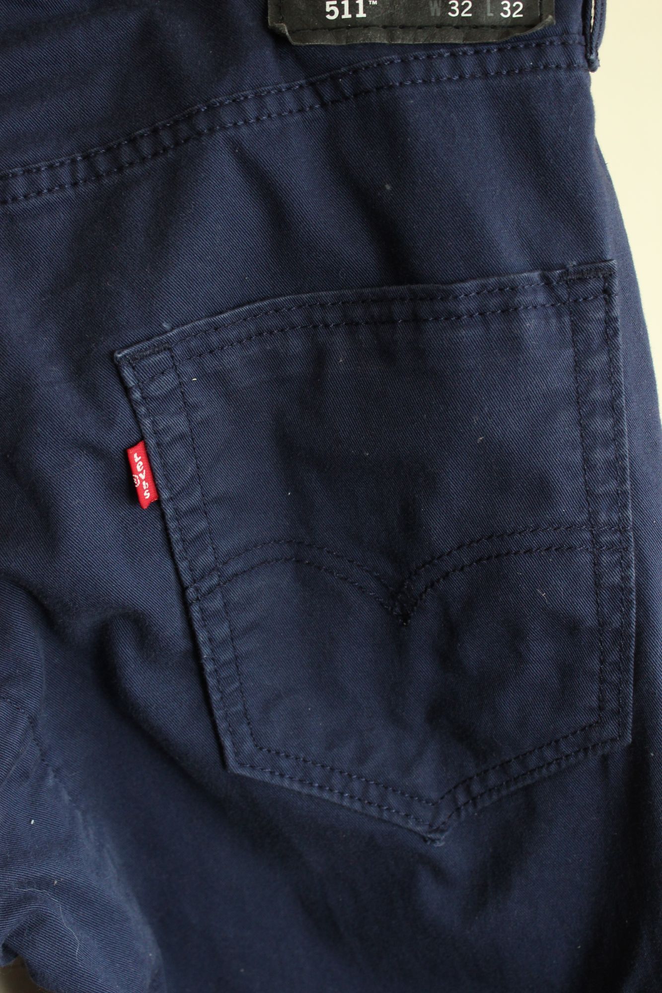 Levi's Levis Mens 511 Jeans, Navy Blue, 32W 32L, Slim Size US 32 / EU 48 - 12 Thumbnail
