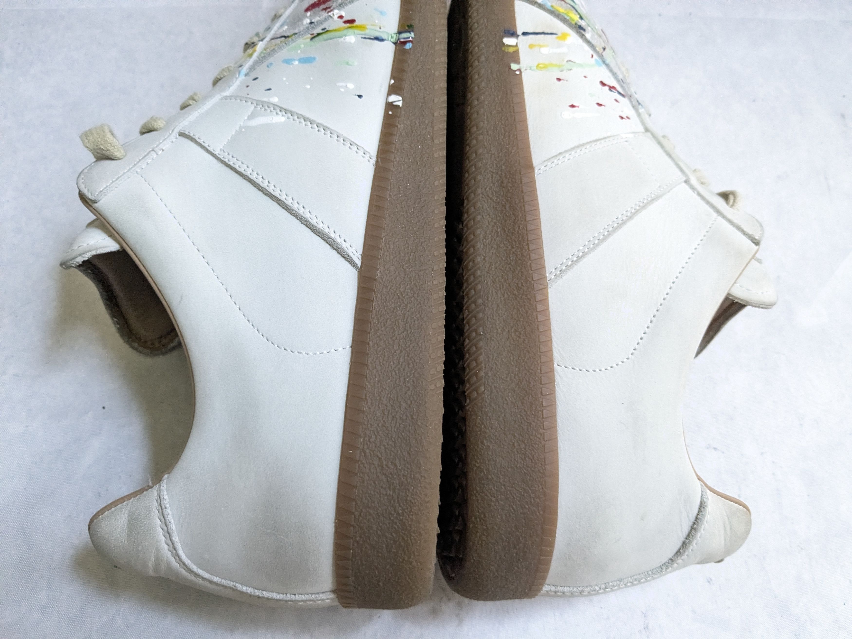 Maison Margiela Maison Margiela Replica GAT Sneaker 46.5 13.5 Paint Splatter Size US 13 / EU 46 - 13 Thumbnail